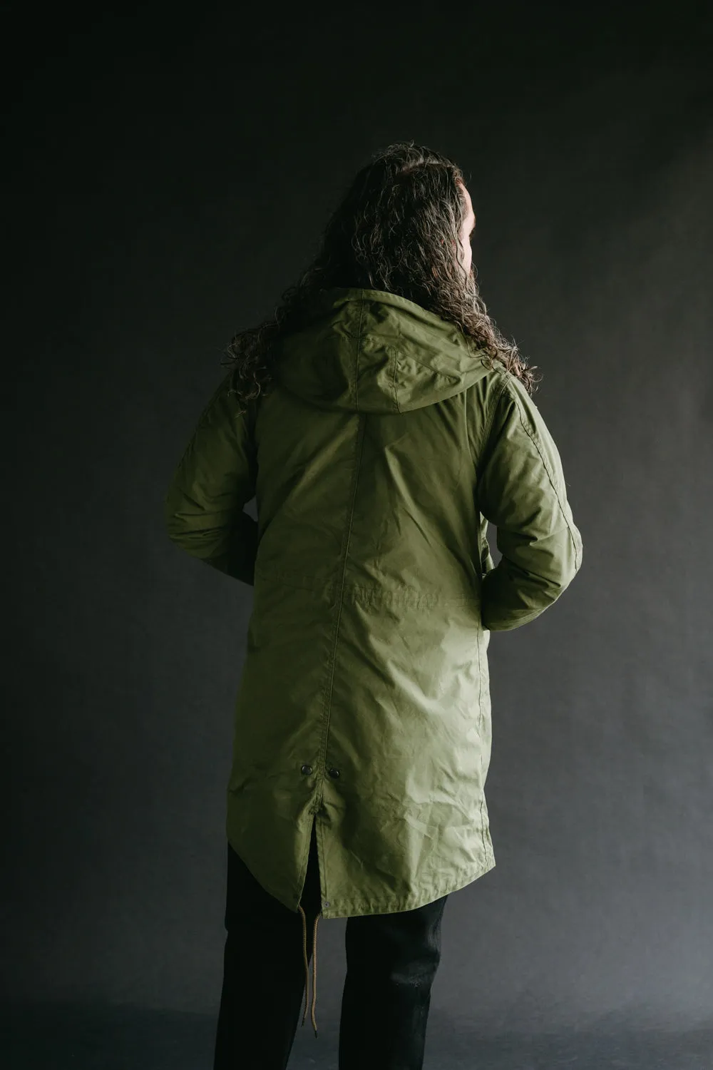 IHM-38-OLV - 5oz Quilted Lining M-51 Type Field Coat - Olive