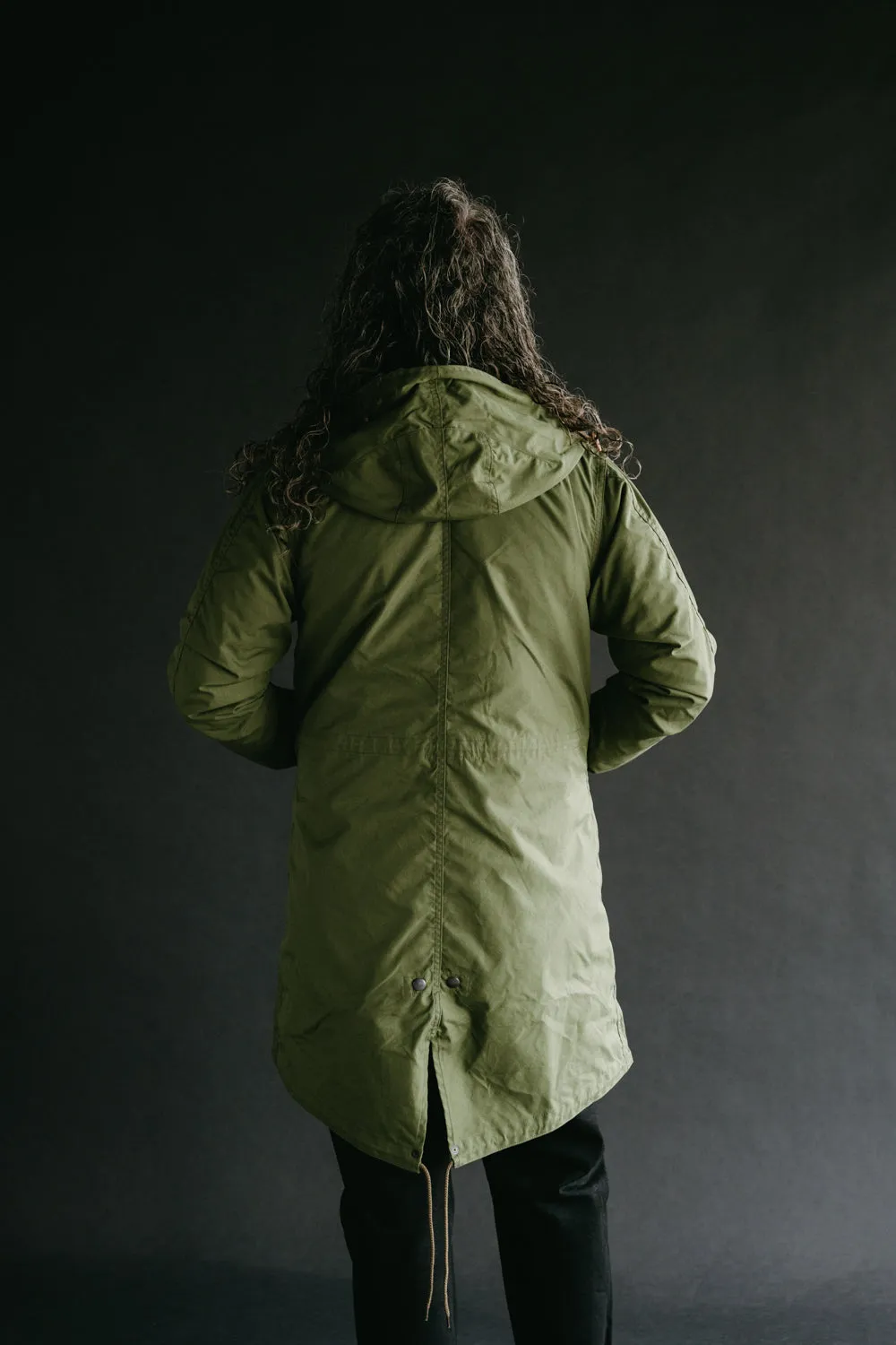 IHM-38-OLV - 5oz Quilted Lining M-51 Type Field Coat - Olive