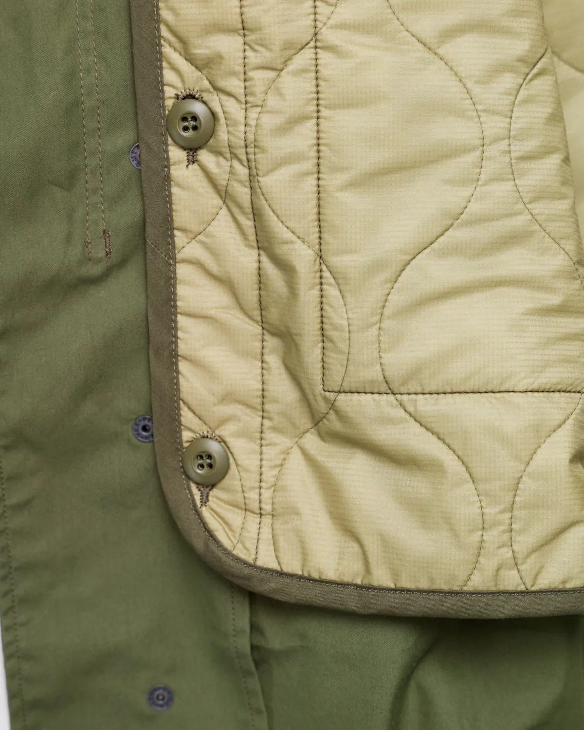IHM-38-OLV - 5oz Quilted Lining M-51 Type Field Coat - Olive