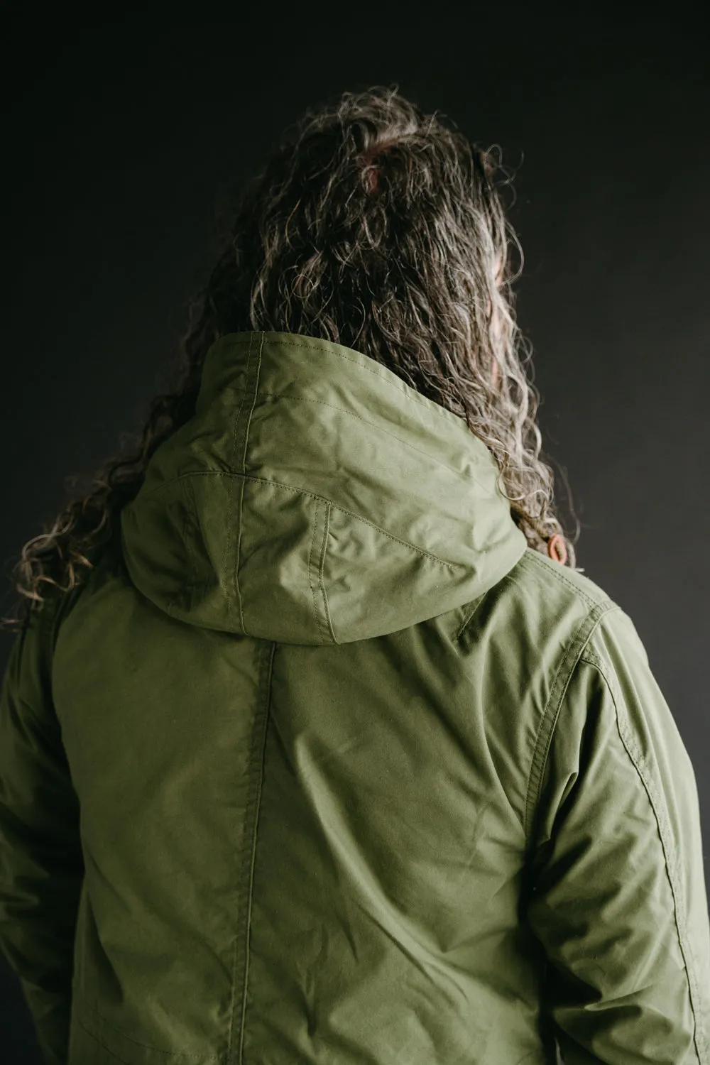 IHM-38-OLV - 5oz Quilted Lining M-51 Type Field Coat - Olive