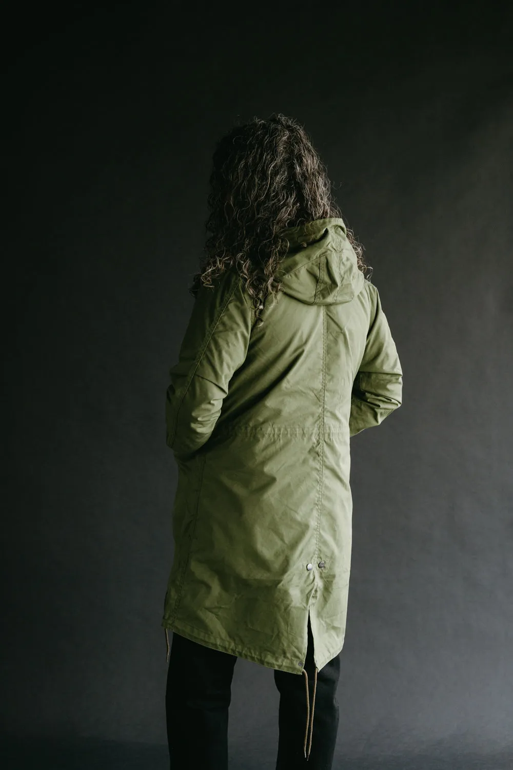IHM-38-OLV - 5oz Quilted Lining M-51 Type Field Coat - Olive