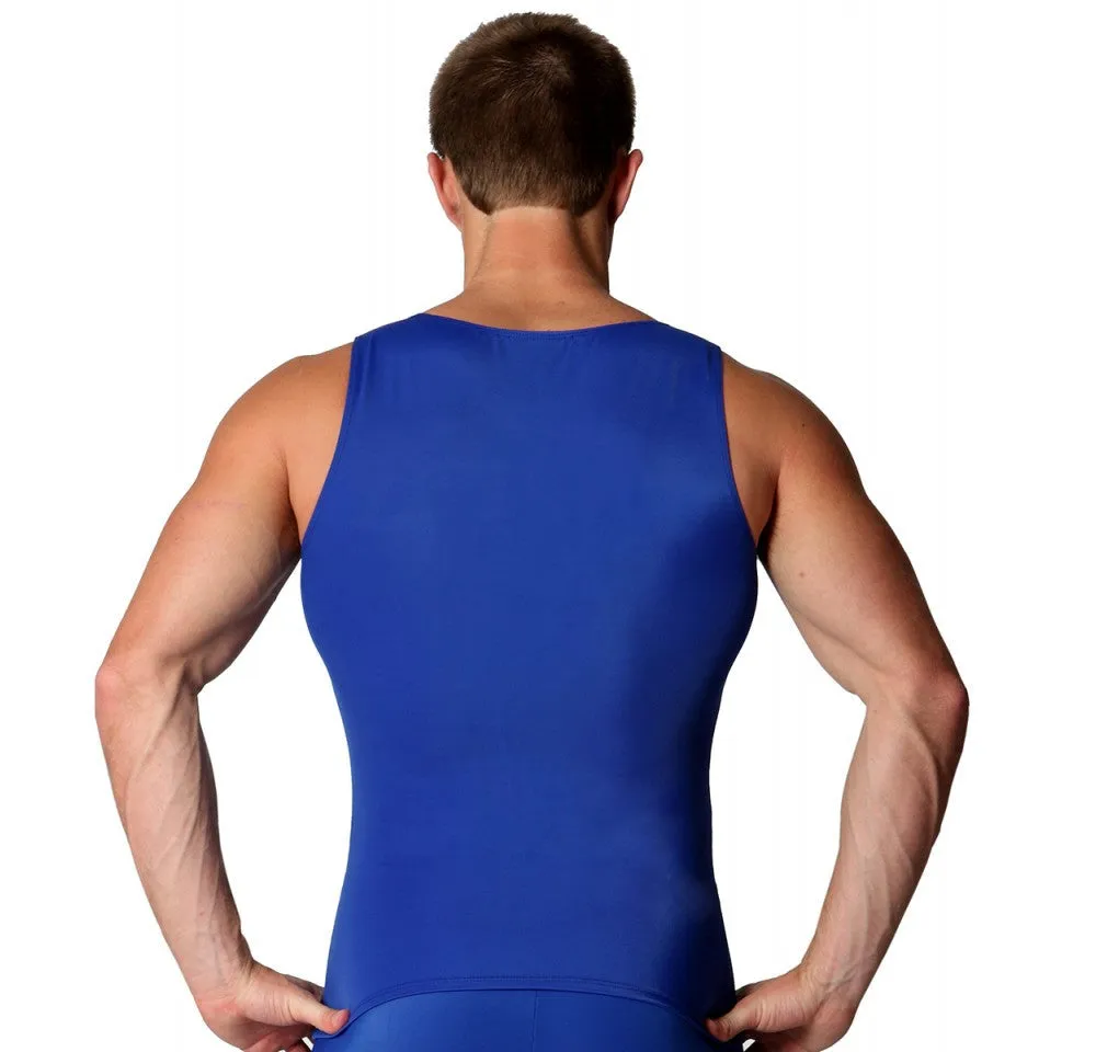 Insta Slim High Compression Activewear Muscle Tank ISMA00TT1