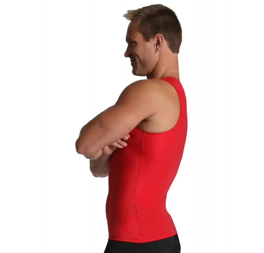 Insta Slim I.S.Pro USA Activewear Compression Sleeveless Crew Neck