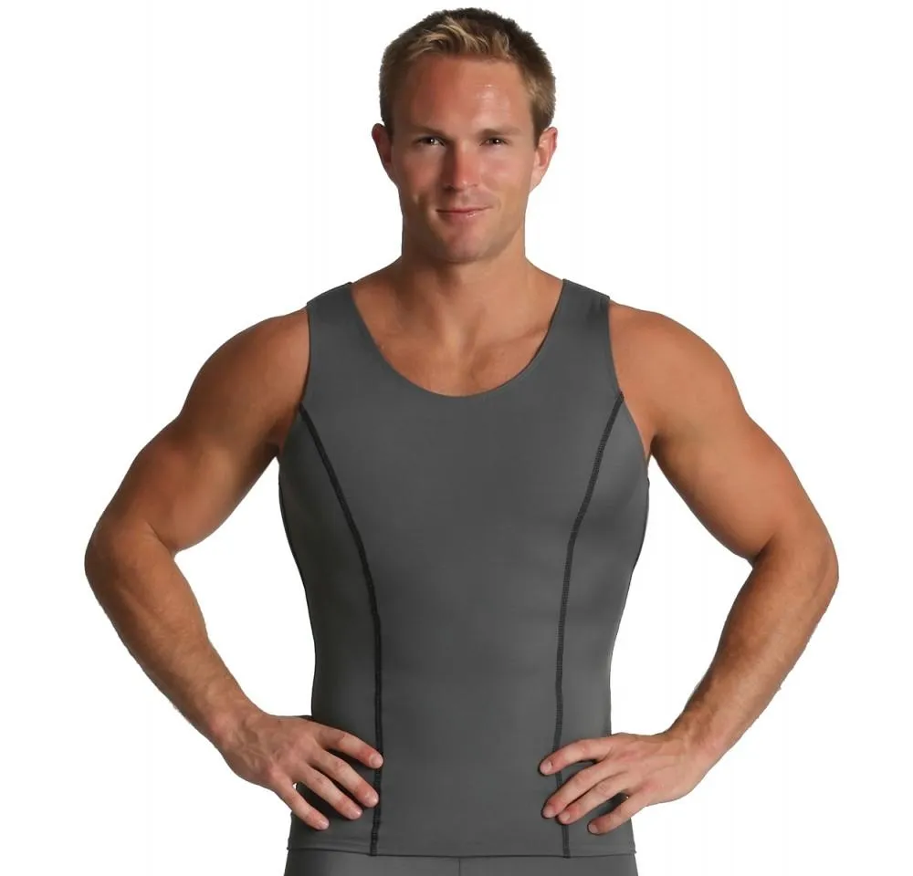 Insta Slim I.S.Pro USA Activewear Compression Sleeveless Crew Neck