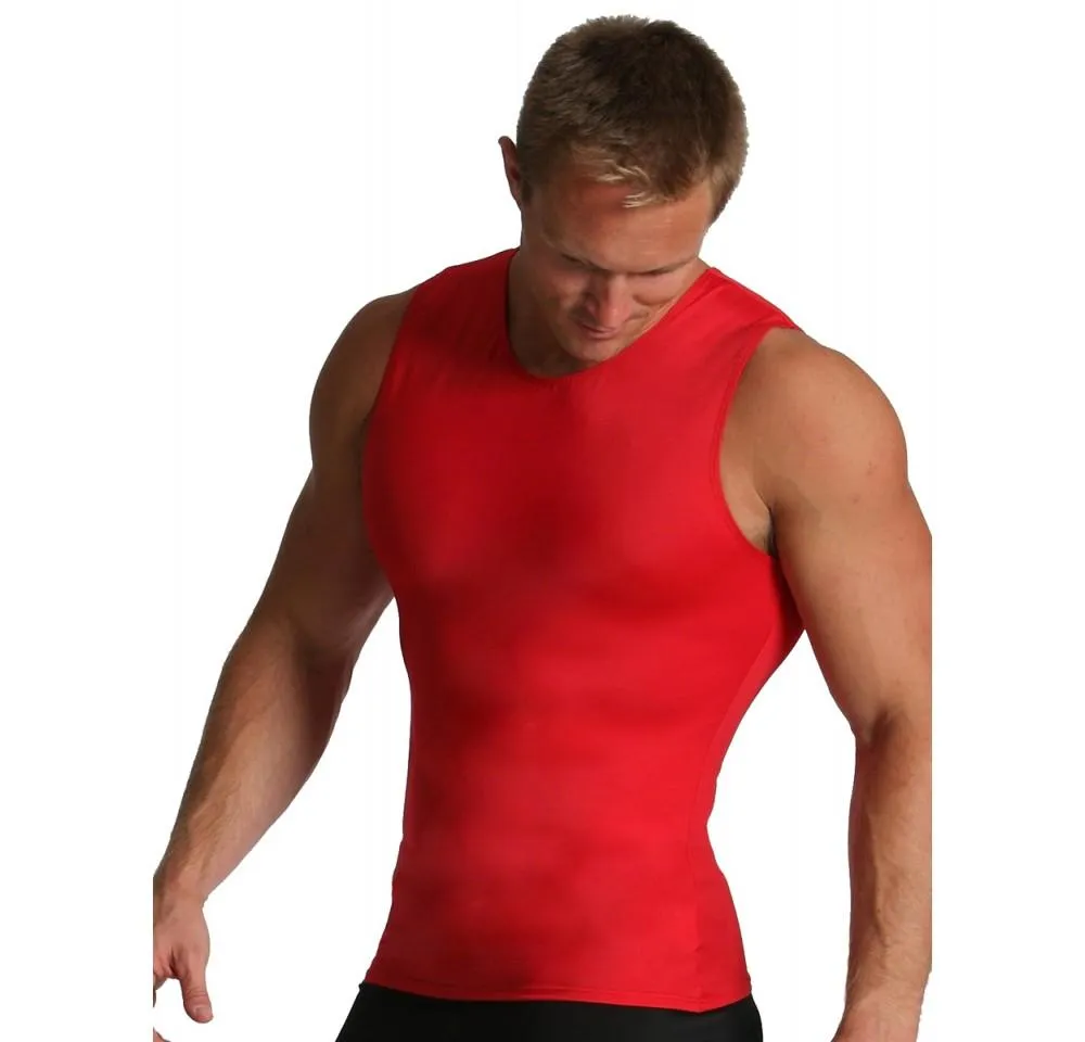 Insta Slim I.S.Pro USA Activewear Compression Sleeveless Crew Neck