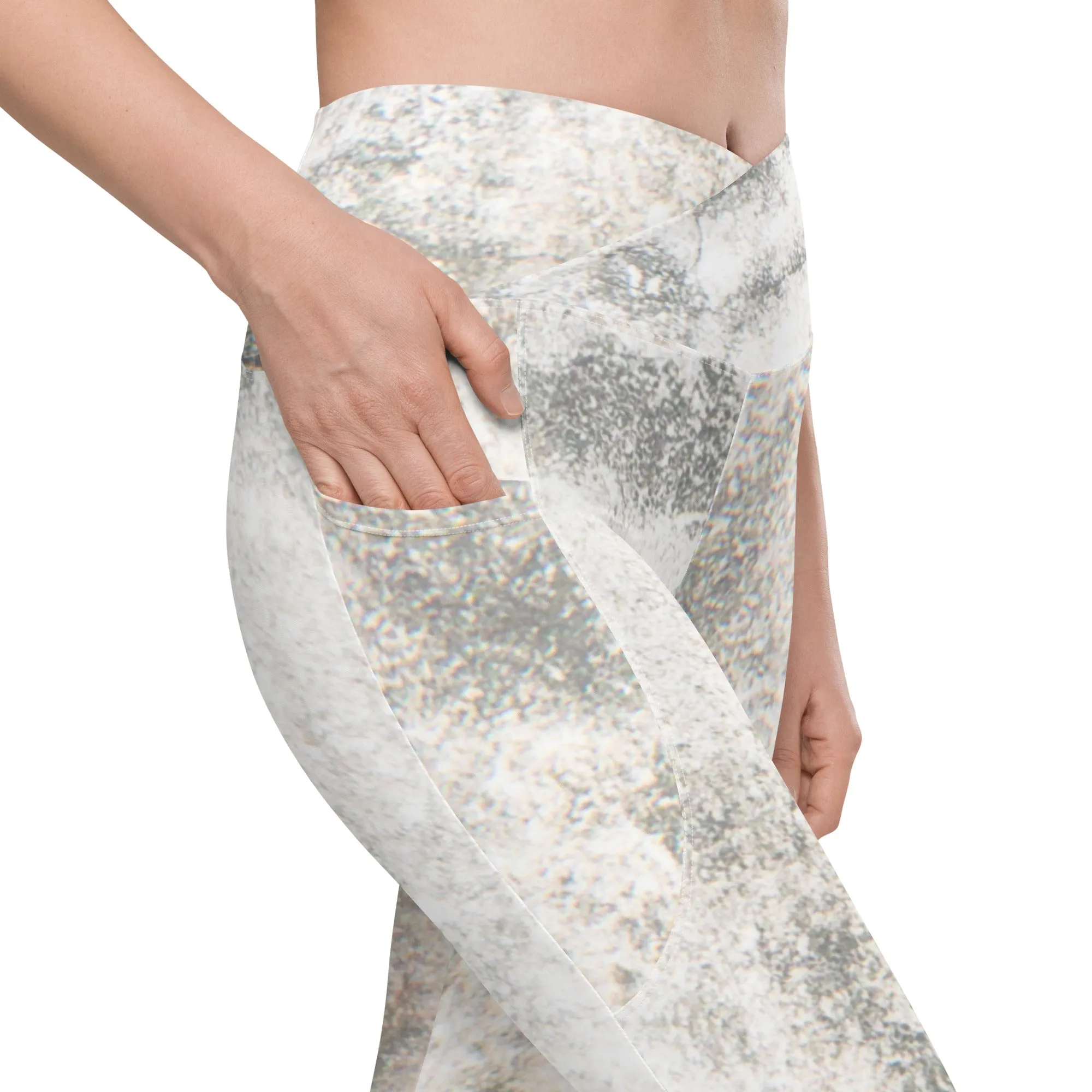 Jacquard Women Leggings with Pockets, lioness-love