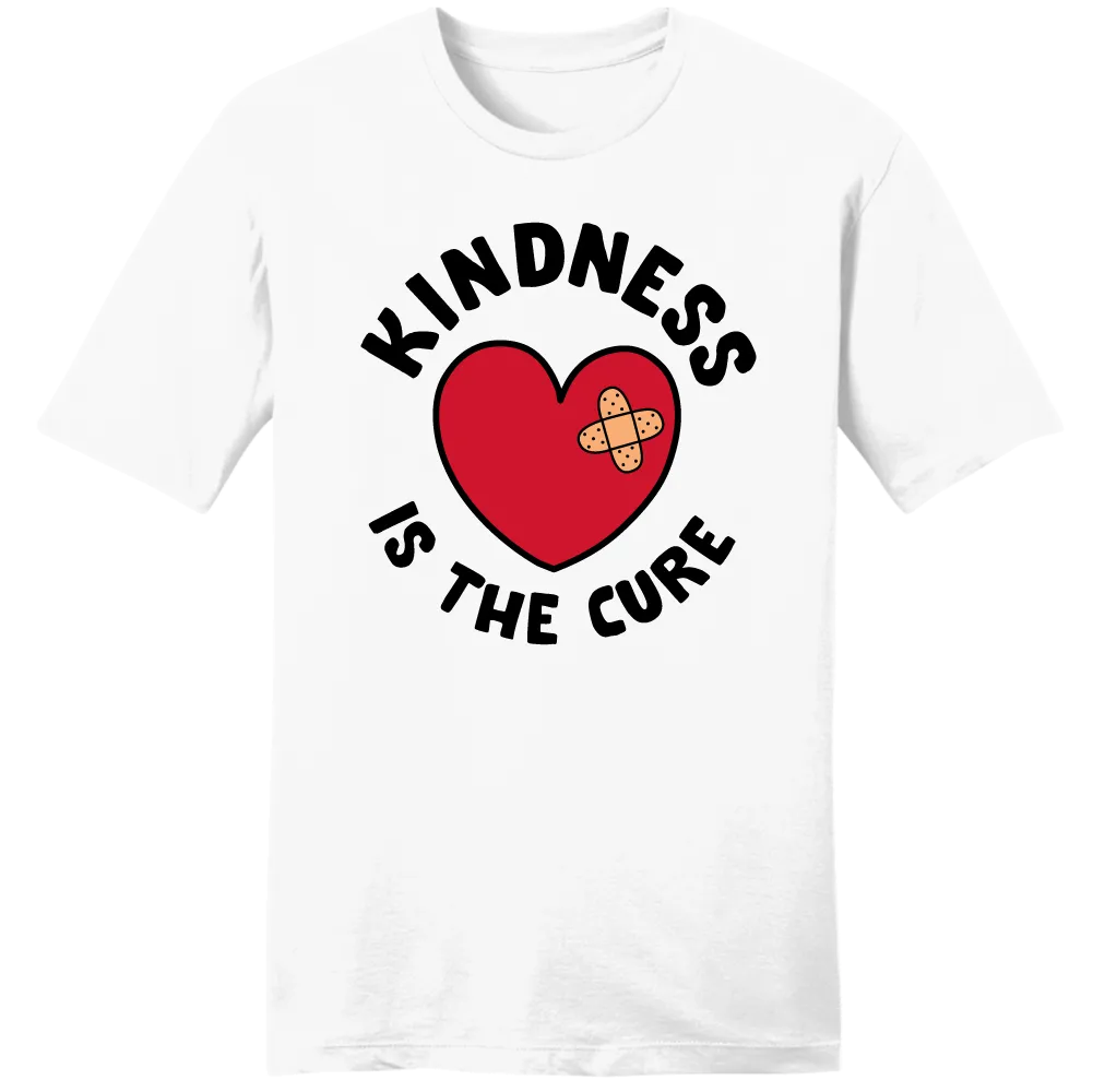 Kindness Is The Cure (Black Ink on White)