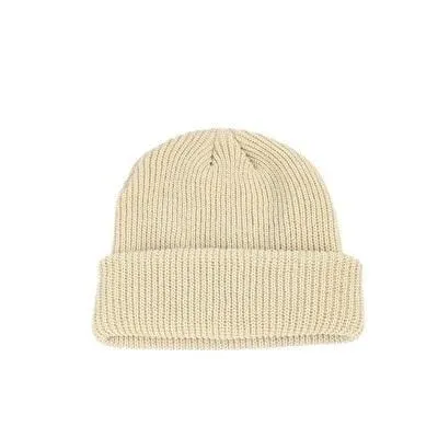 Knit Solid Colors Comfy Beanie Hat
