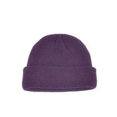 Knit Solid Colors Comfy Beanie Hat