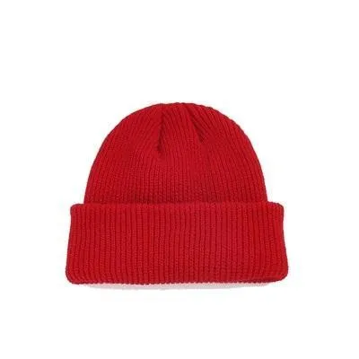 Knit Solid Colors Comfy Beanie Hat