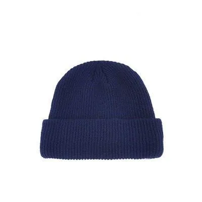 Knit Solid Colors Comfy Beanie Hat