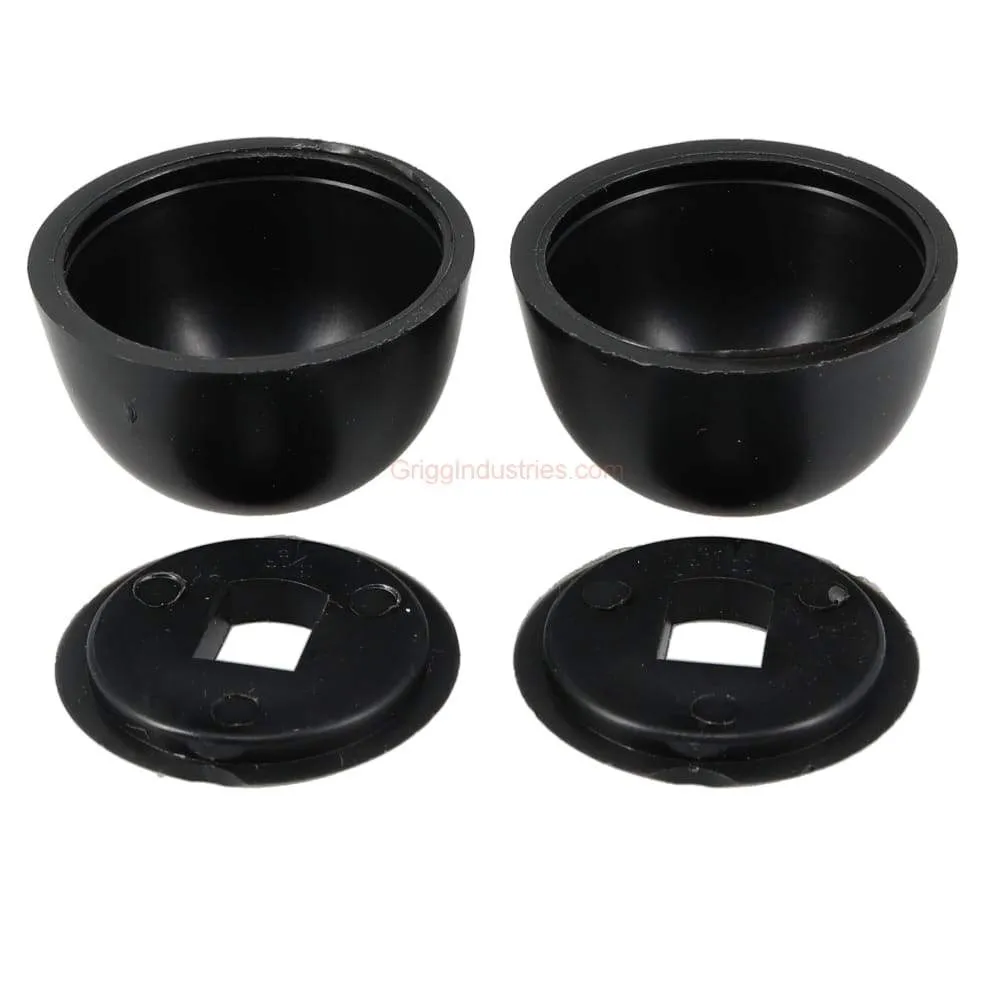 Kohler Genuine 1013092-7 Bolt Caps Black