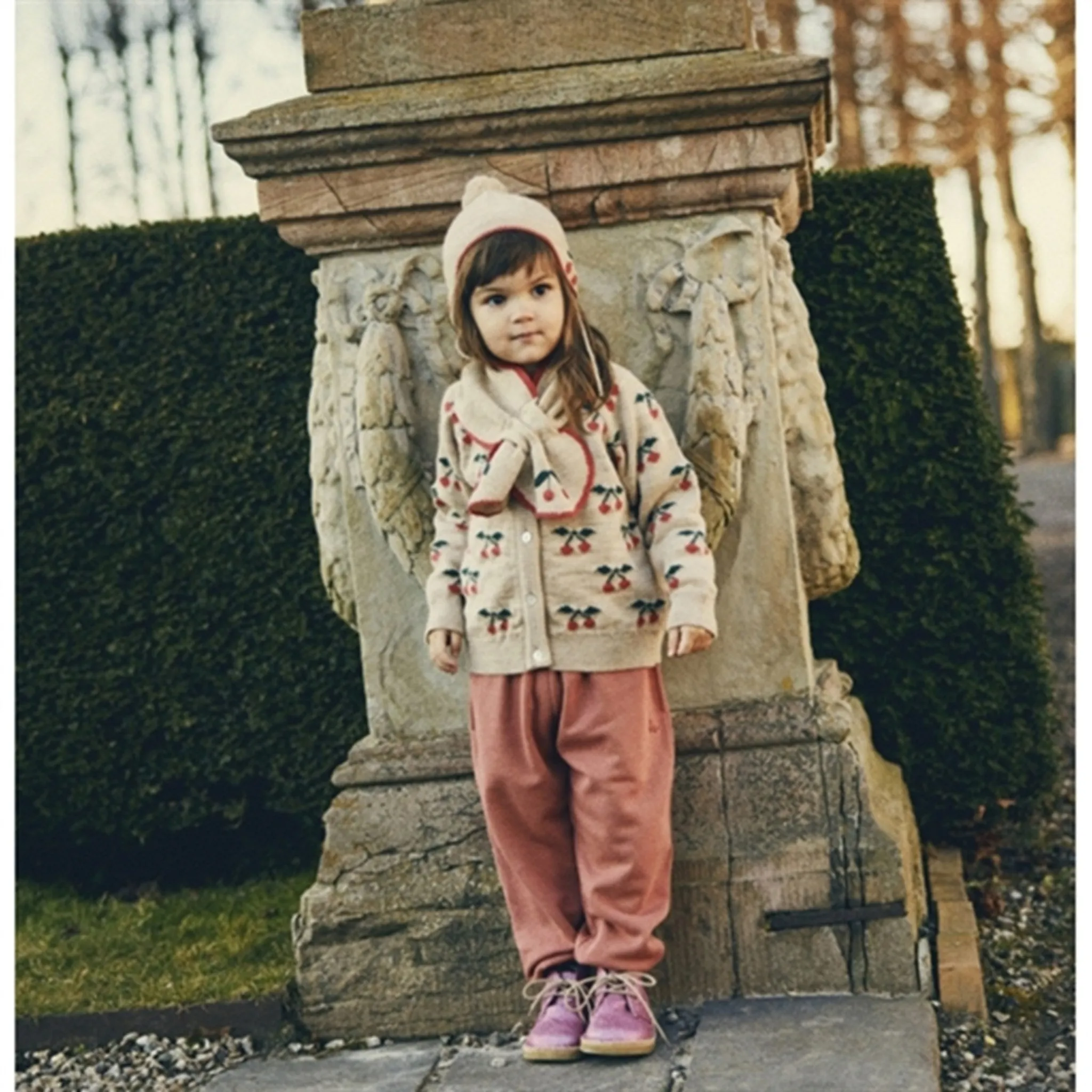 Konges Sløjd Beige Melange Sonja Knit Hat