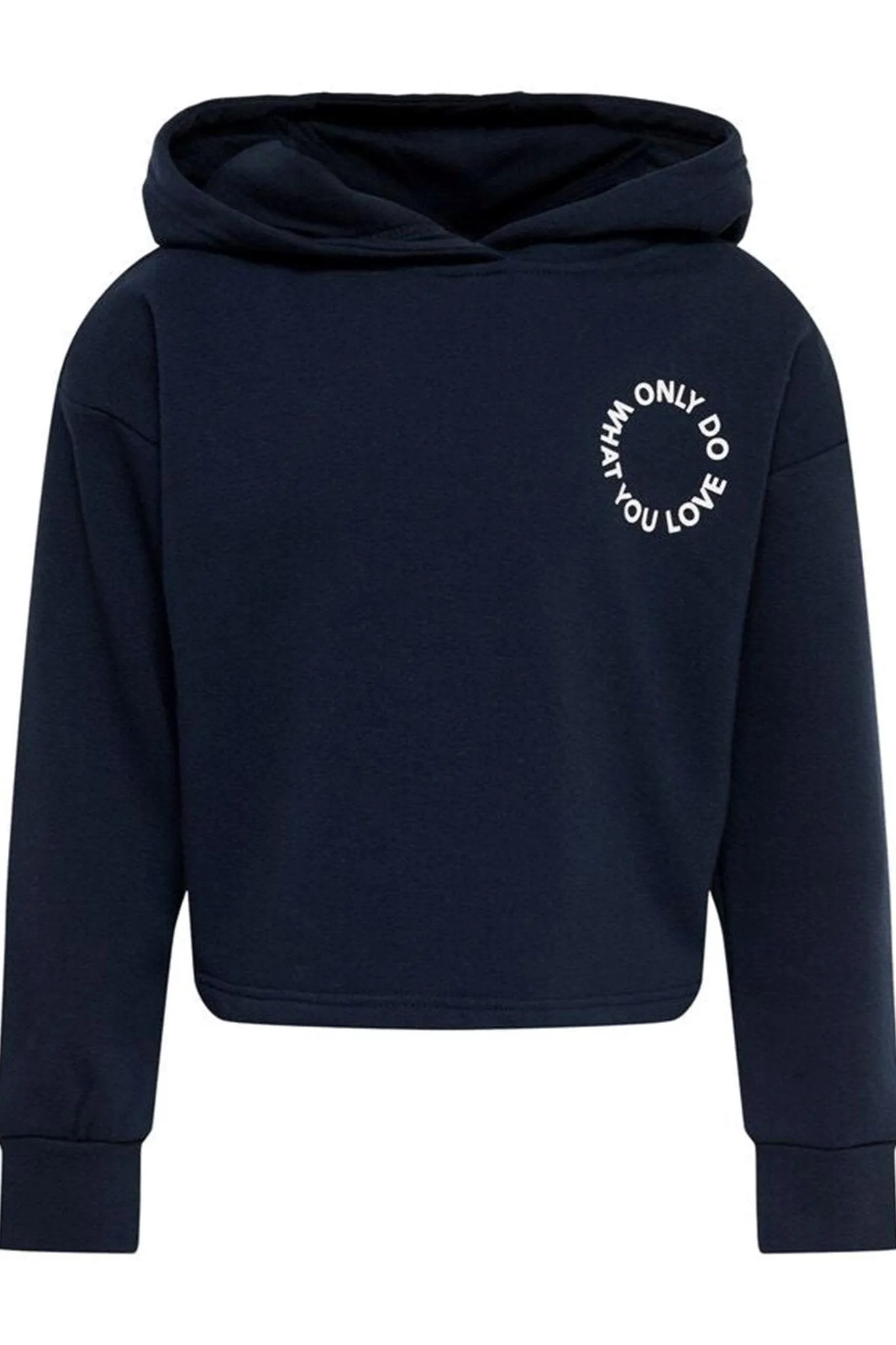 Loose-fitting Hoodie - Dark blue