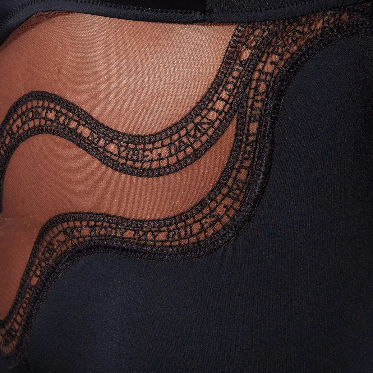 Manifesto Bodysuit - Available in Multiple Nudes - FINAL SALE