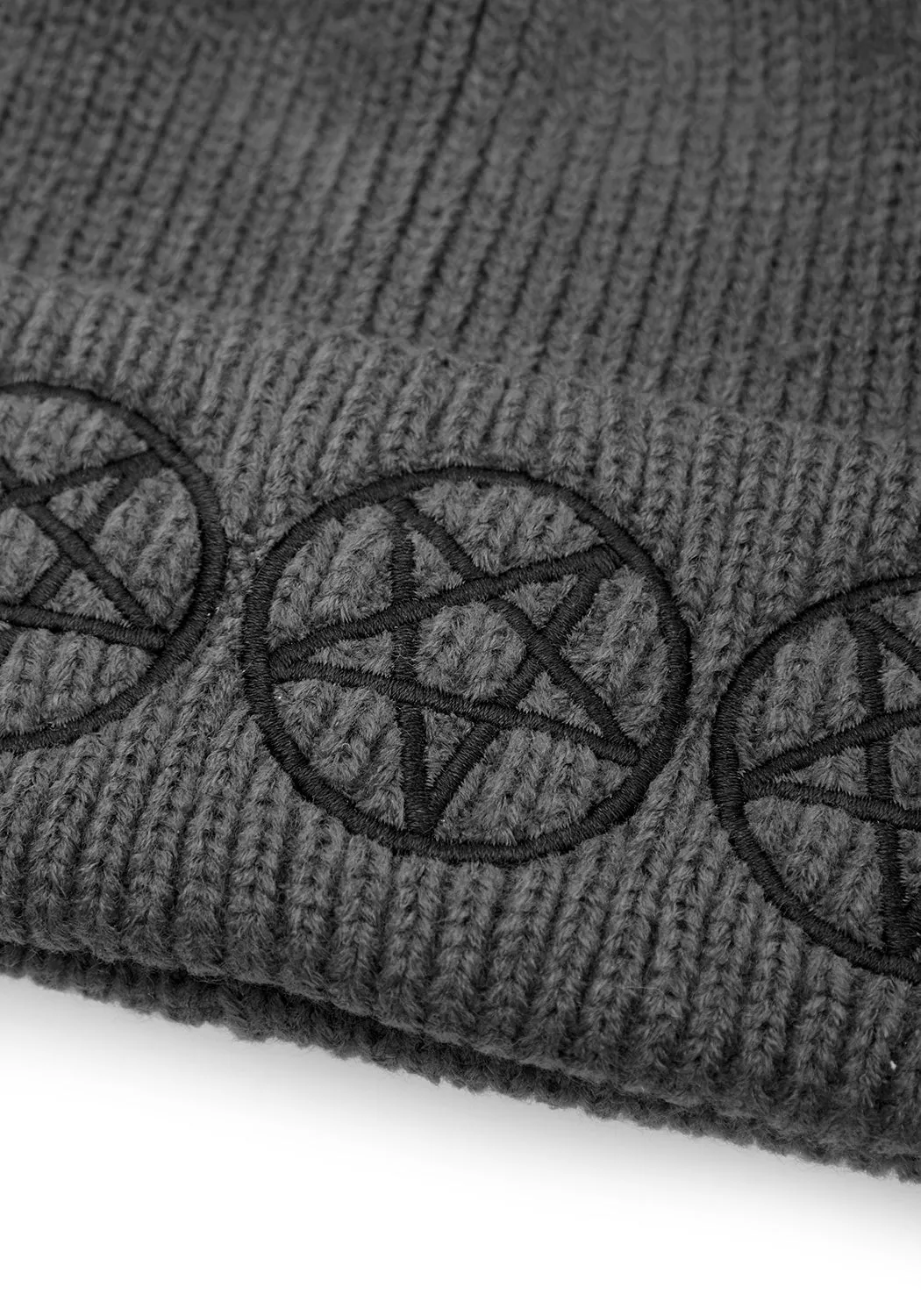 Manon Embroidered Fisherman Beanie