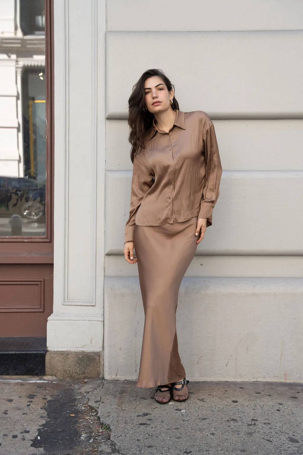 Maxi Slip Skirt