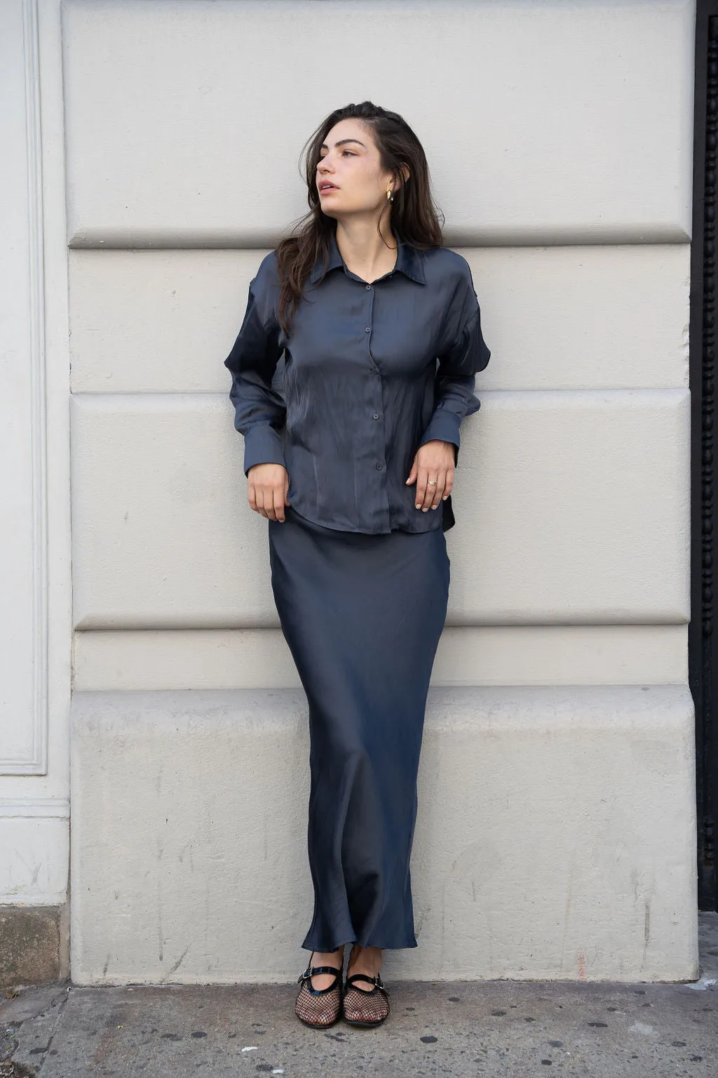 Maxi Slip Skirt