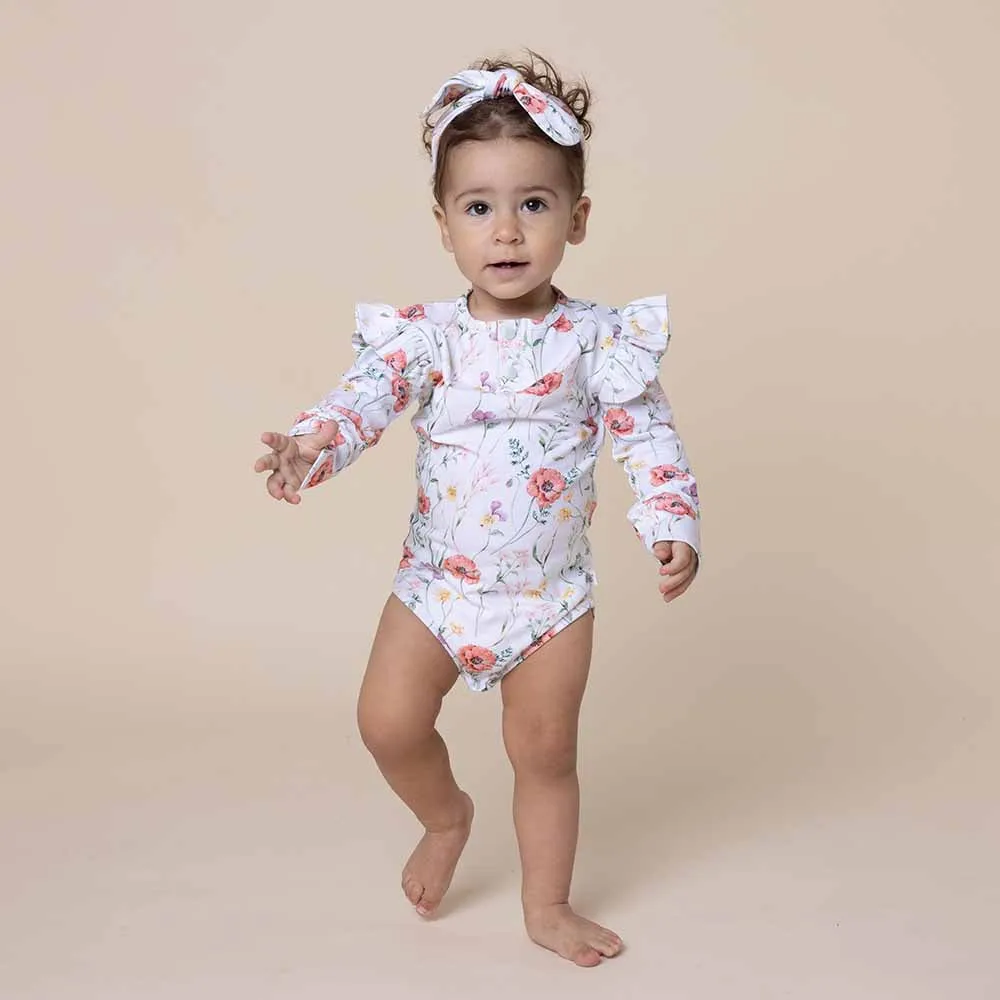 Meadow Long Sleeve Organic Bodysuit