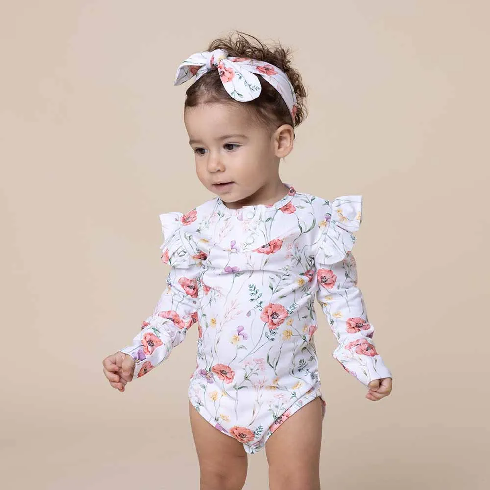 Meadow Long Sleeve Organic Bodysuit