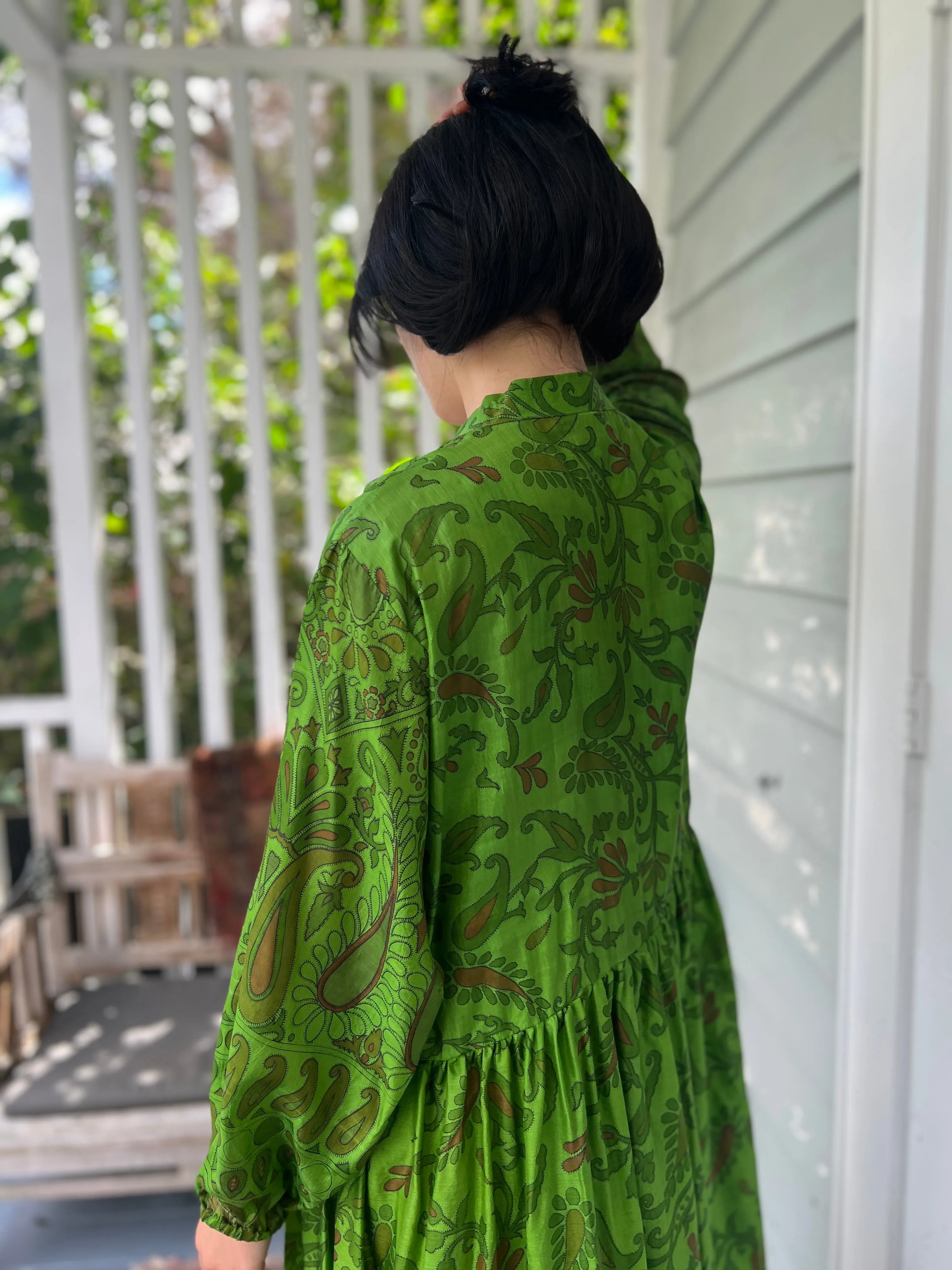Moonlight Dress - Apple Green (L)
