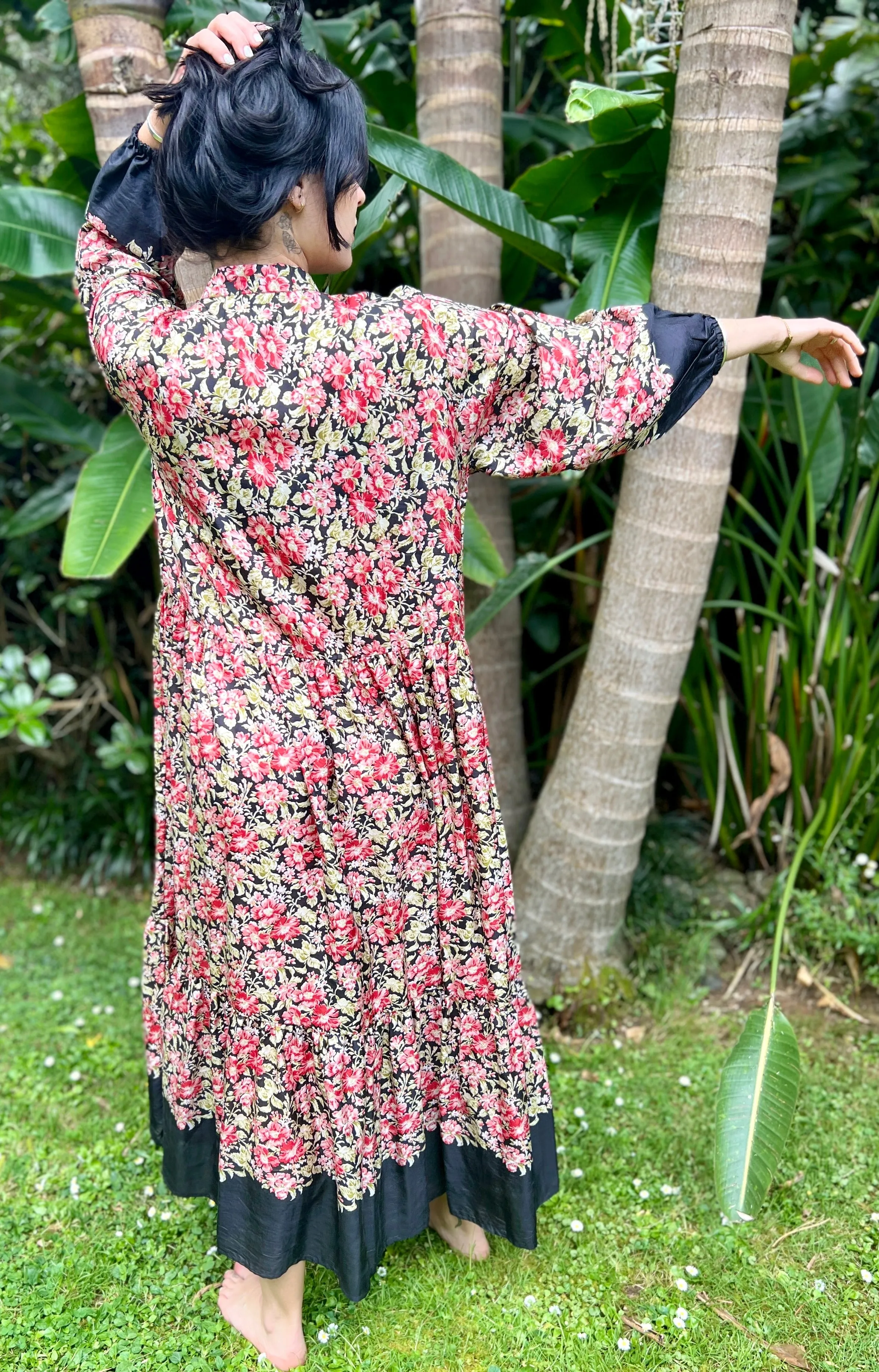 Moonlight Dress - Black Rose (M)
