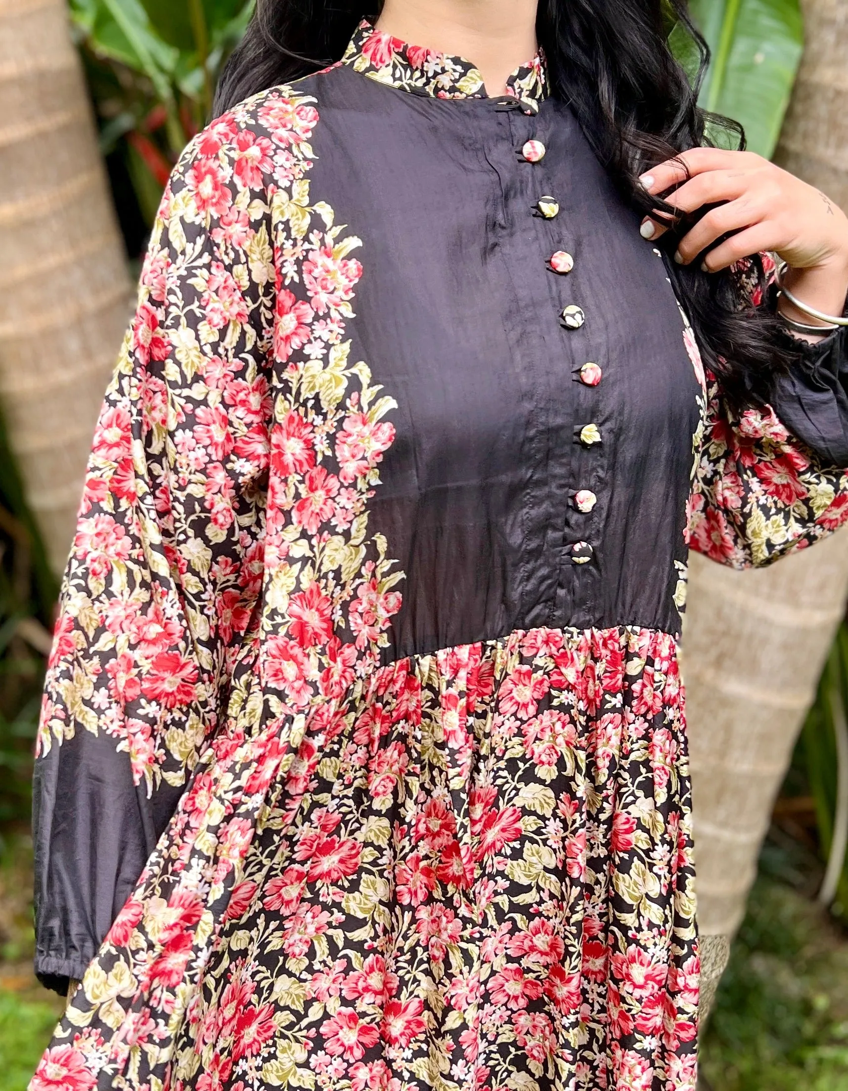 Moonlight Dress - Black Rose (M)