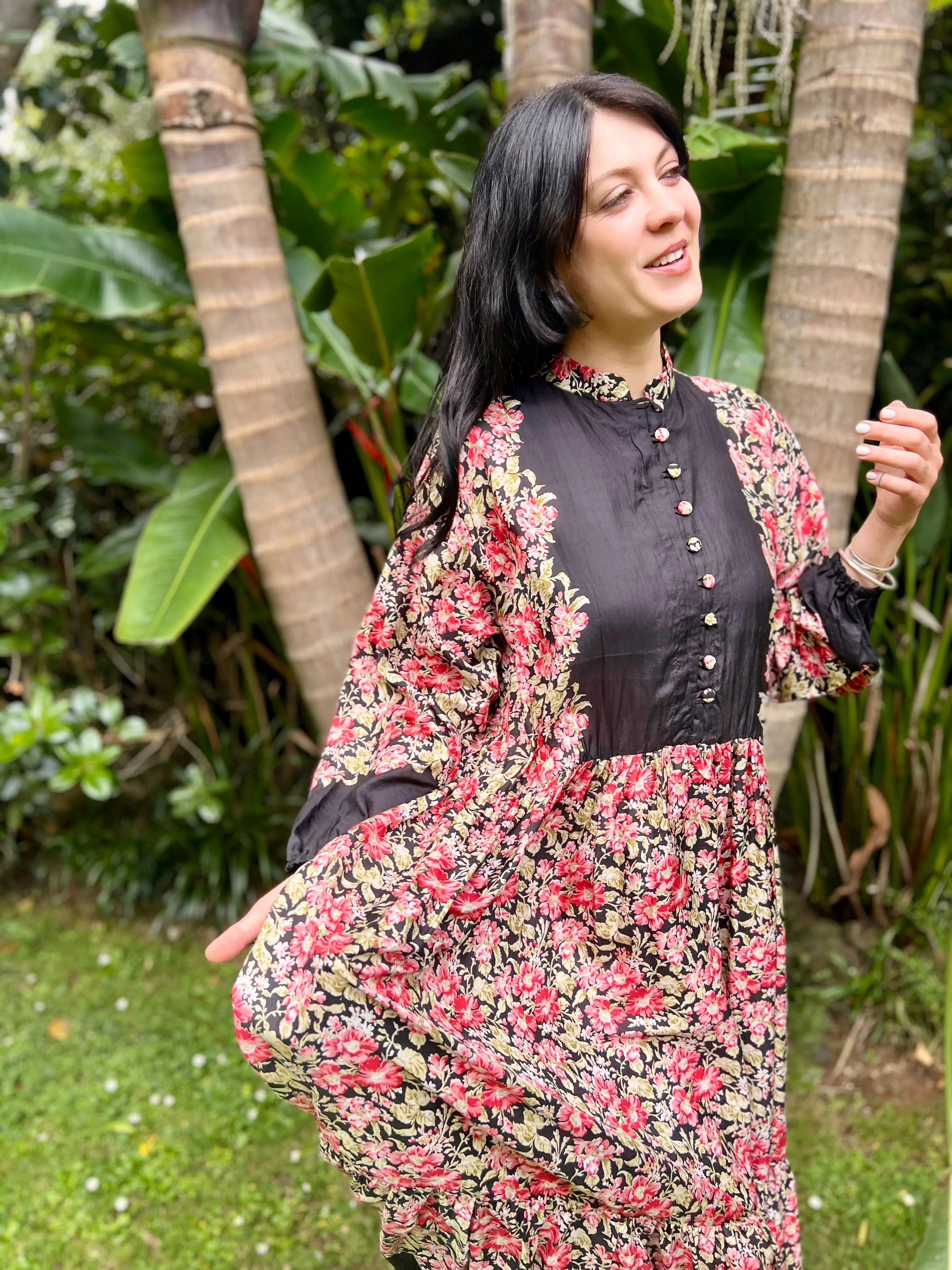 Moonlight Dress - Black Rose (M)