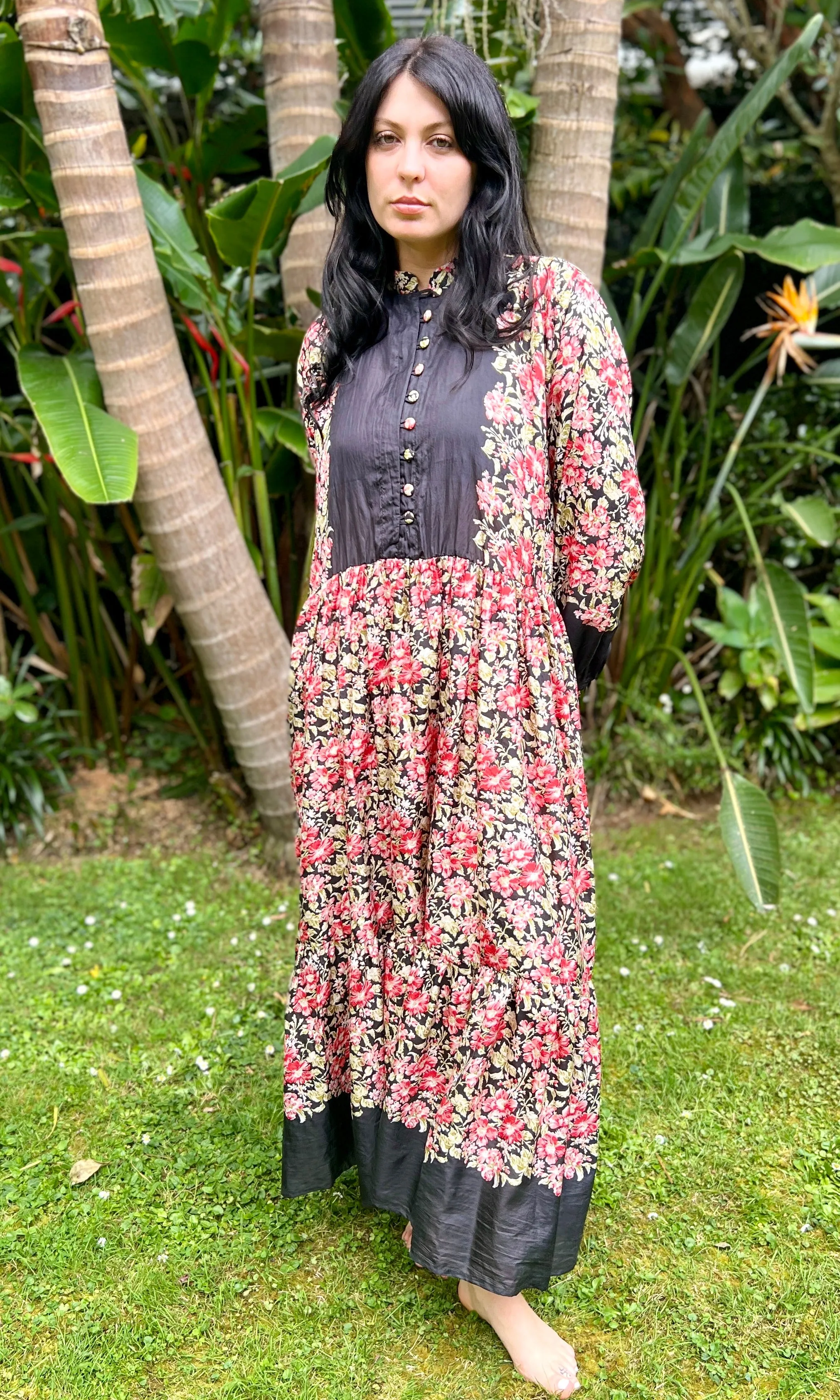 Moonlight Dress - Black Rose (M)