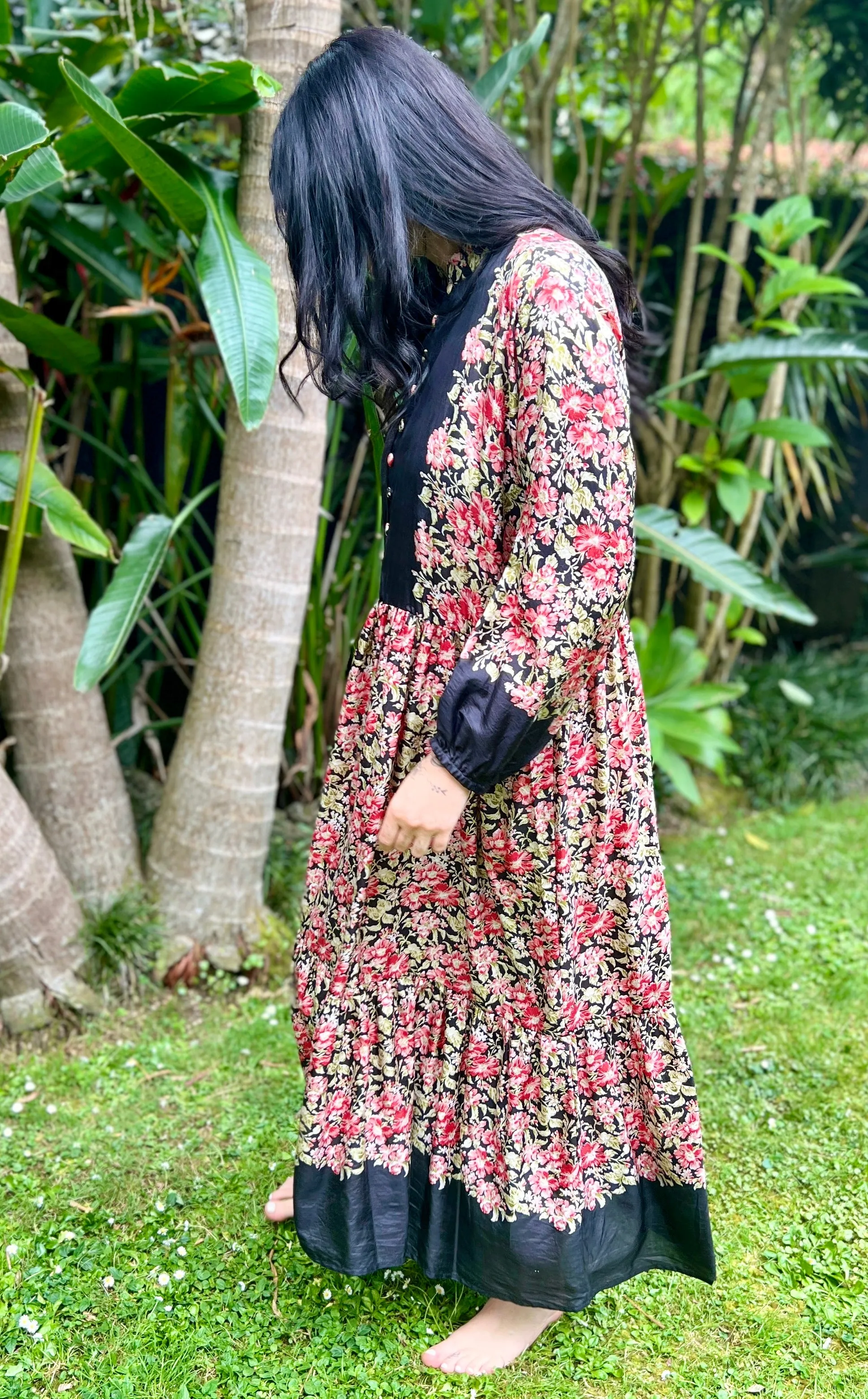 Moonlight Dress - Black Rose (M)