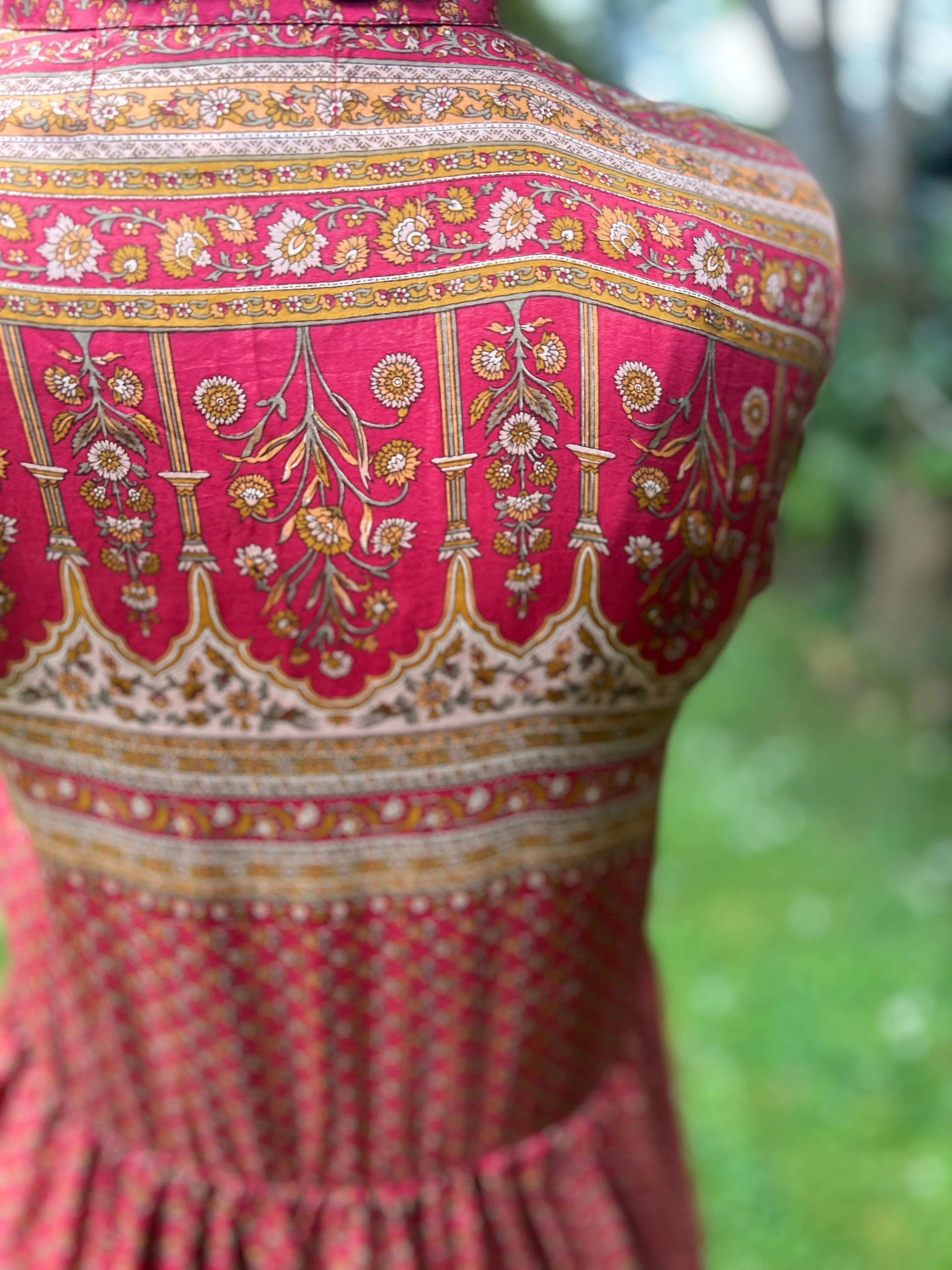 Moonlight Dress - Deep Red (S)