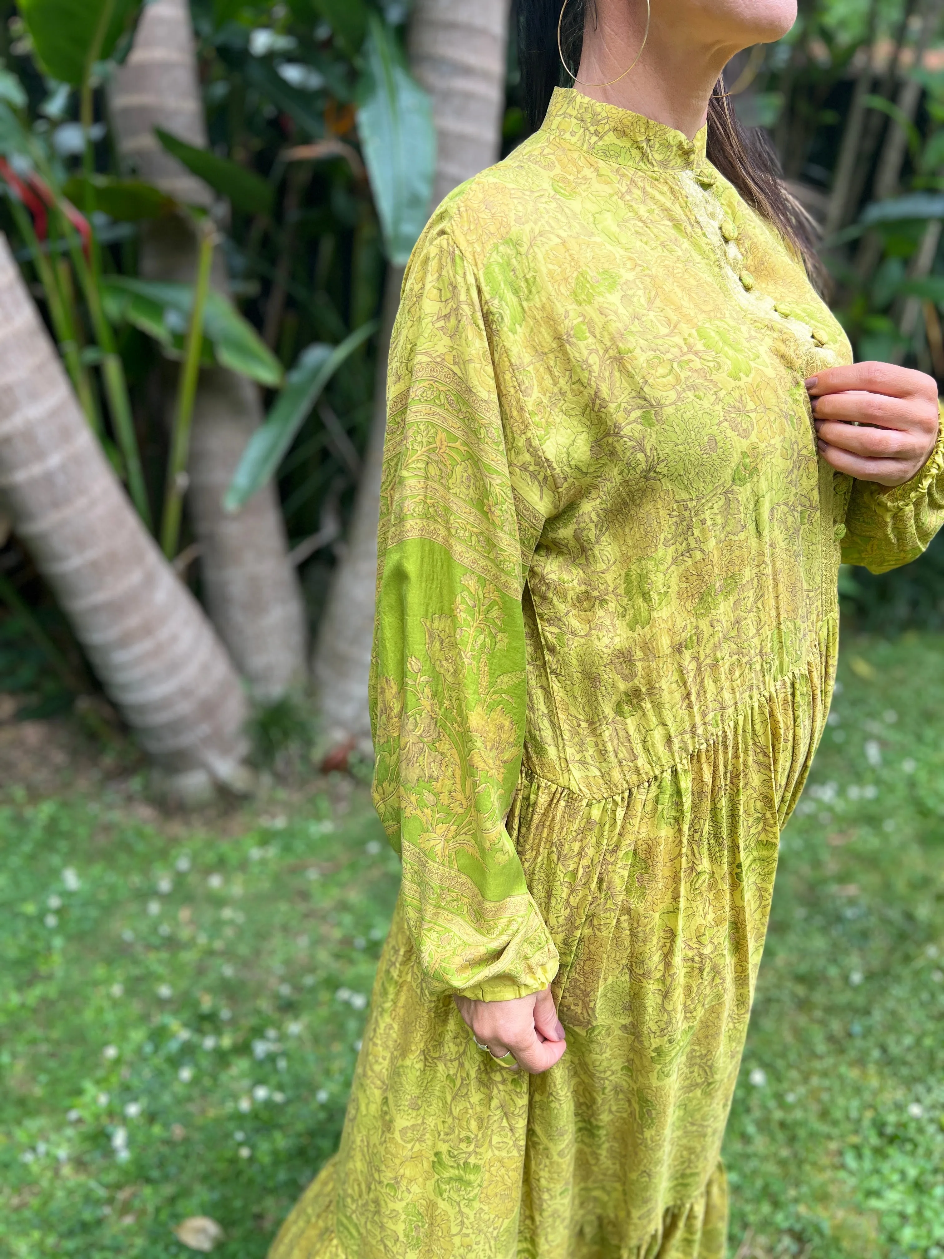 Moonlight Dress - Golden Lime (M)