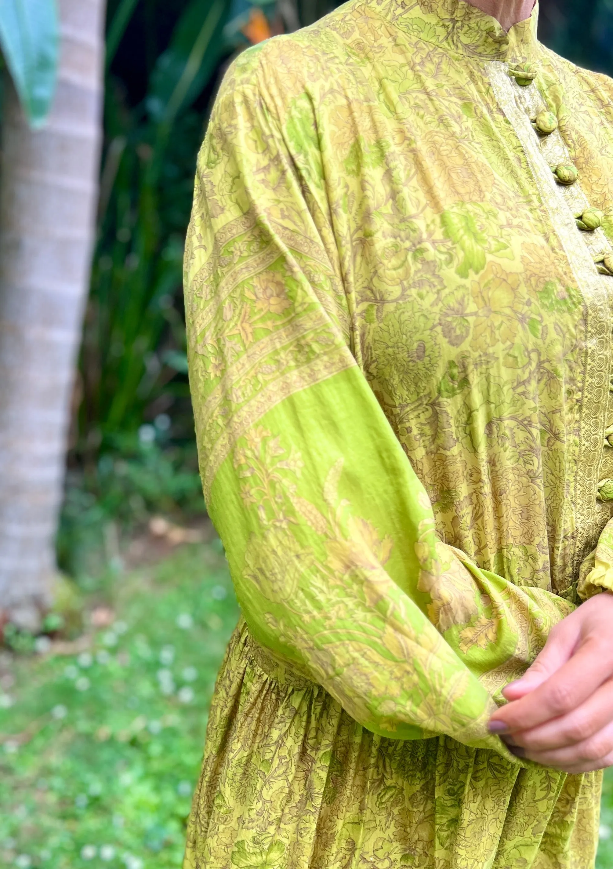 Moonlight Dress - Golden Lime (M)