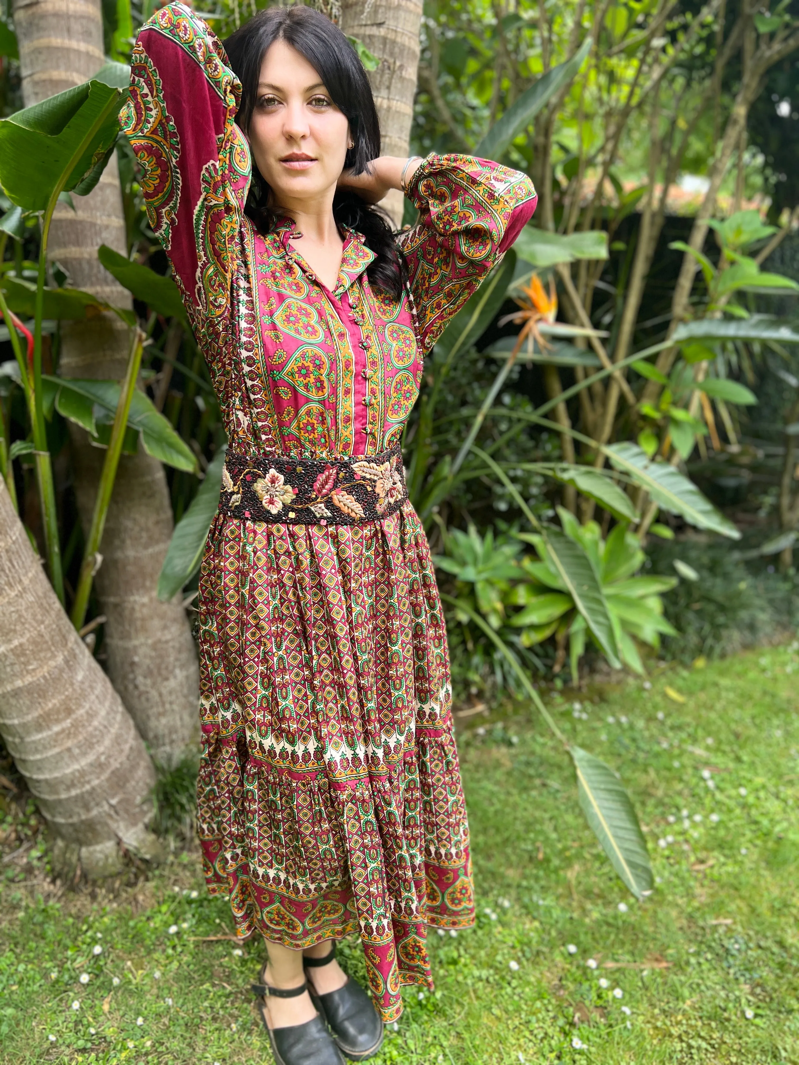 Moonlight Dress -  Plum Citrus (L)