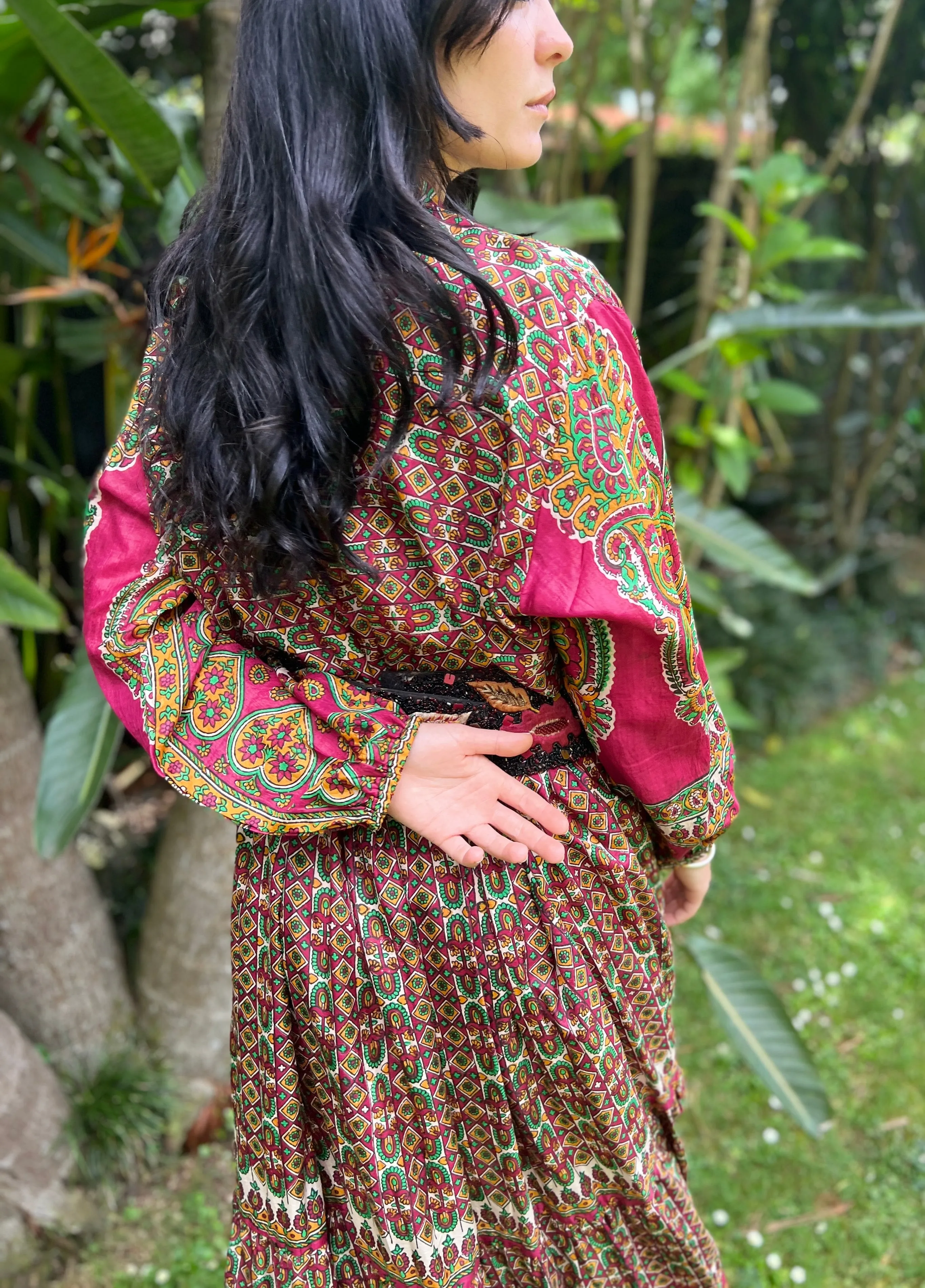 Moonlight Dress -  Plum Citrus (L)