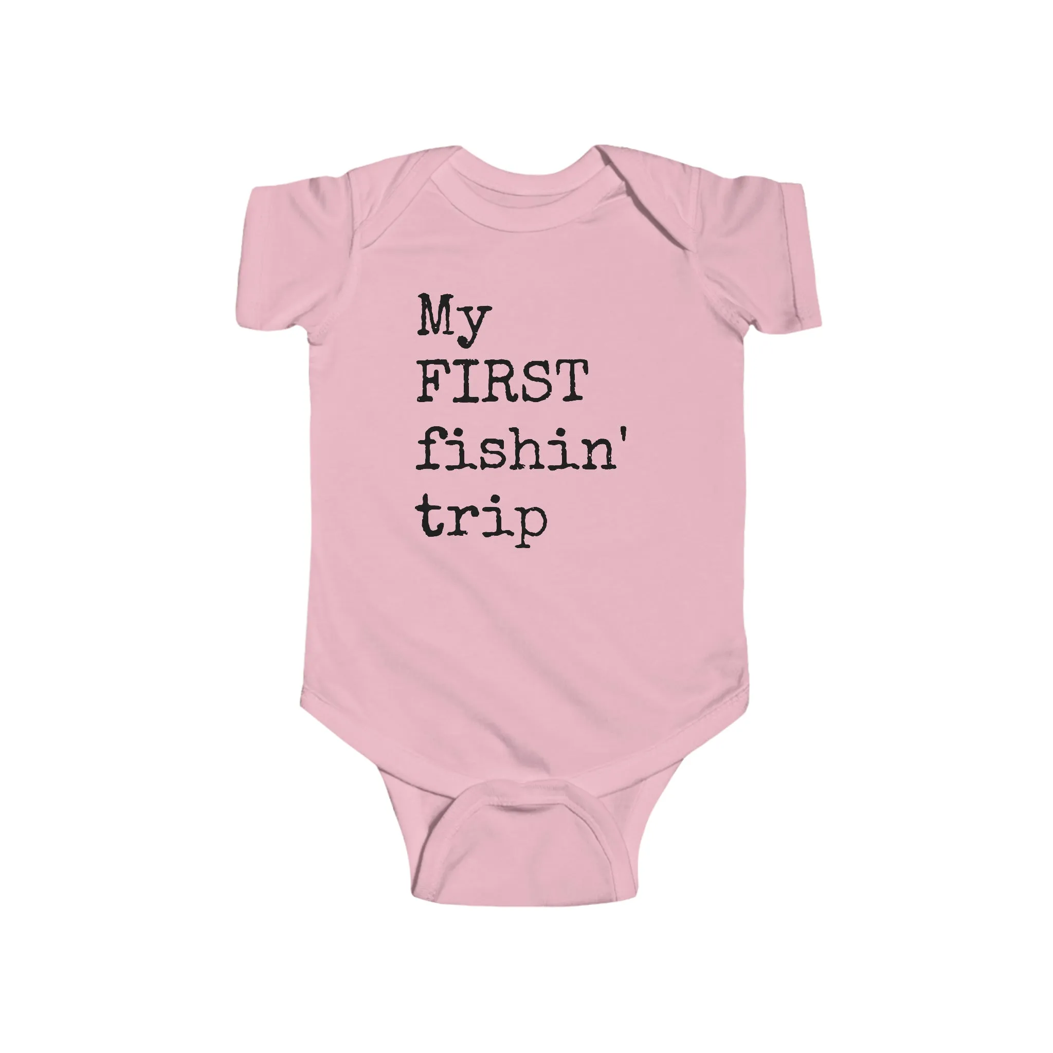 My First Fishin' Trip - Fishing - Infant Fine Jersey Bodysuit