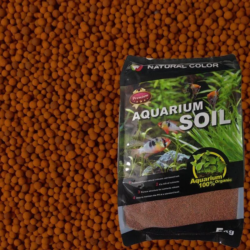 Natural Colour Volcanic Substrate Red 2-4mm 5kg