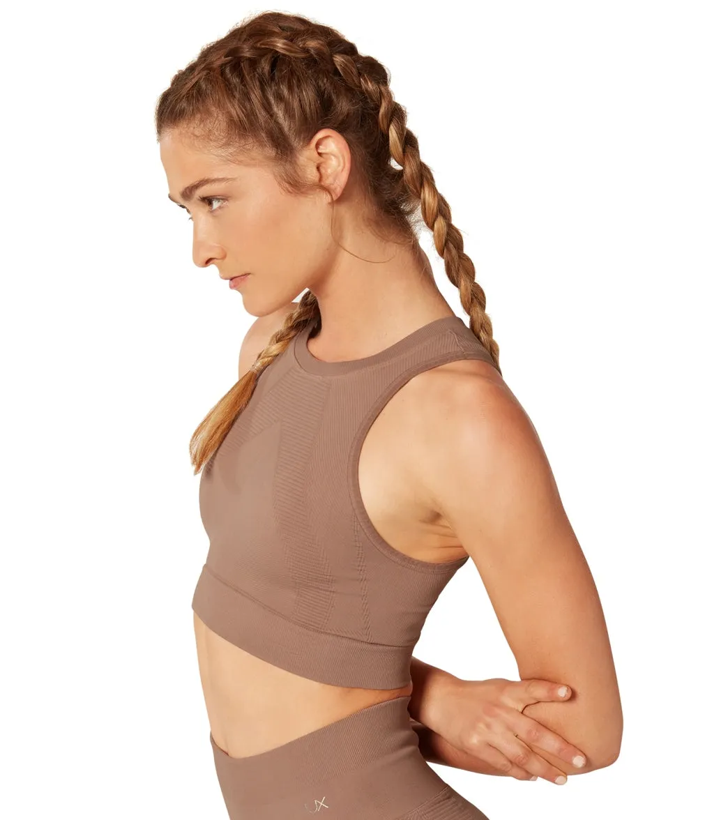 NUX One By One Seamless Yoga Crop Top