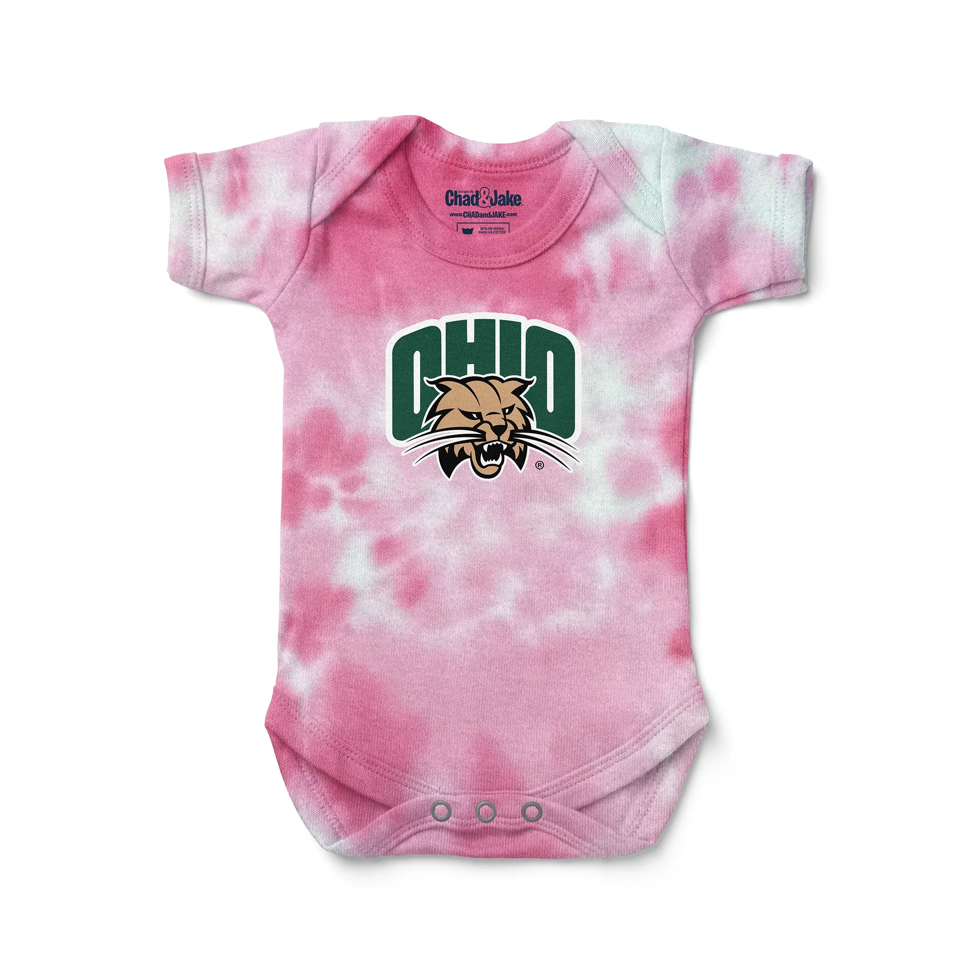 Ohio Bobcats Tie Dye Bodysuit