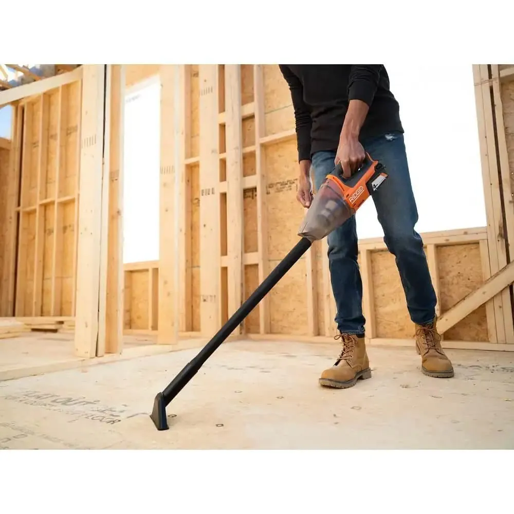 Open Box -  RIDGID 18V Cordless Hand Held Vacuum (Tool Only)