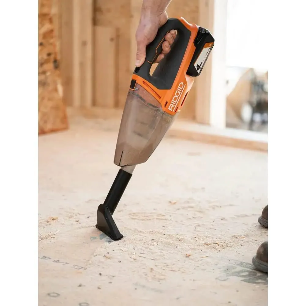 Open Box -  RIDGID 18V Cordless Hand Held Vacuum (Tool Only)