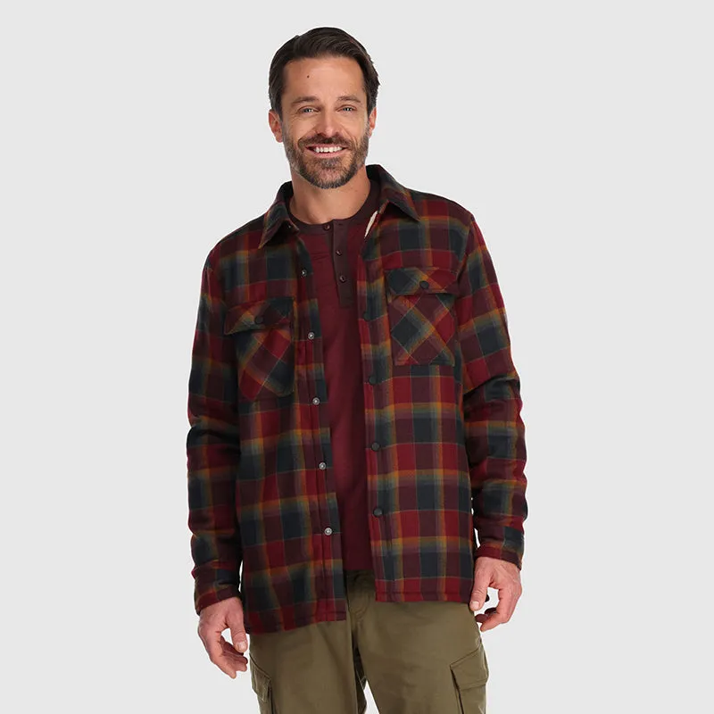 OUTDOOR RESEARCH MENS FEEDBACK SHIRT JACKET