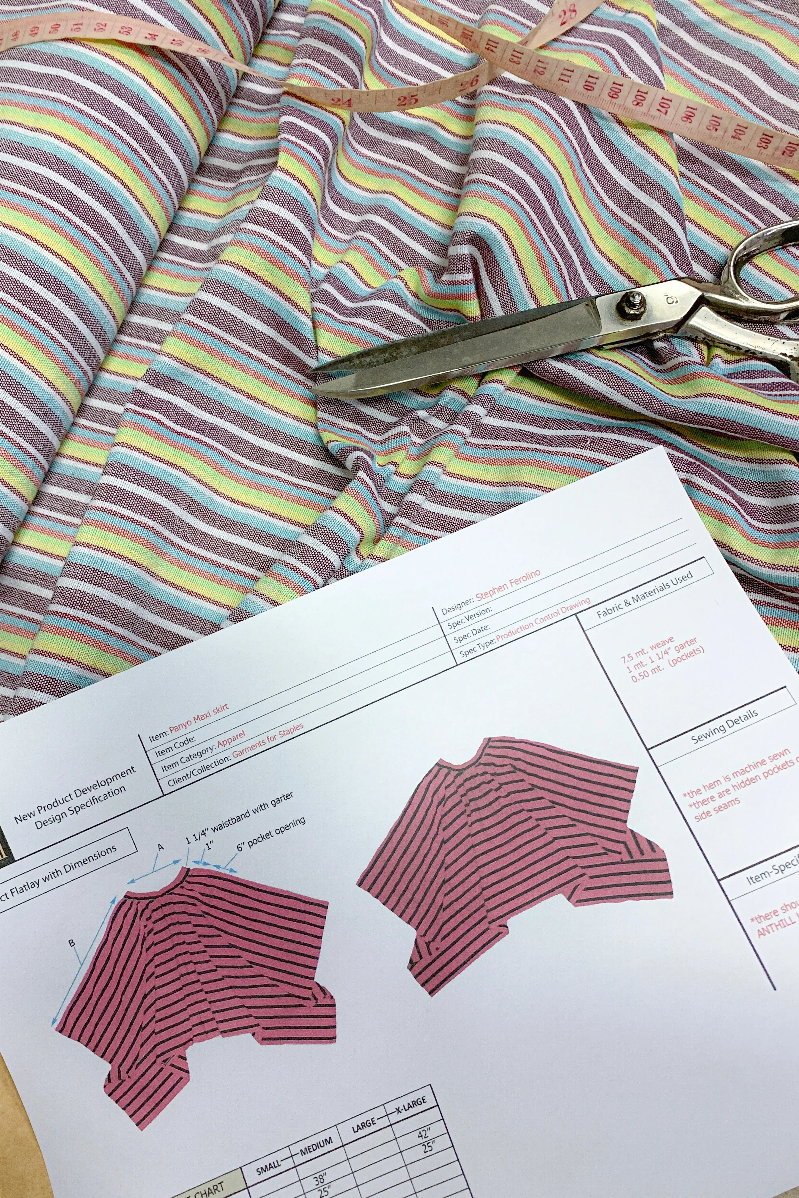 Panyo Skirt Pattern