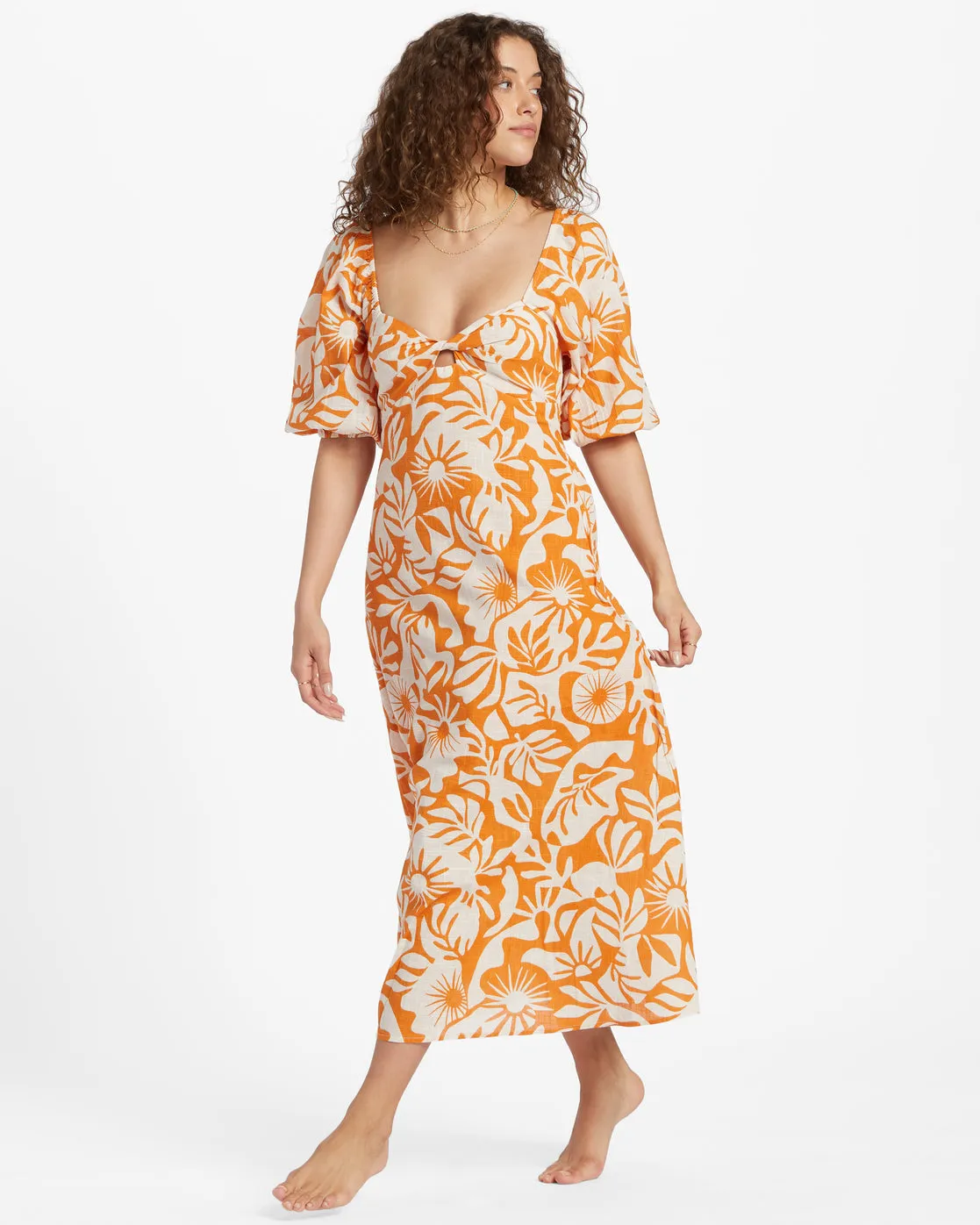 Paradise Cove 2 Dress - Dried Mango
