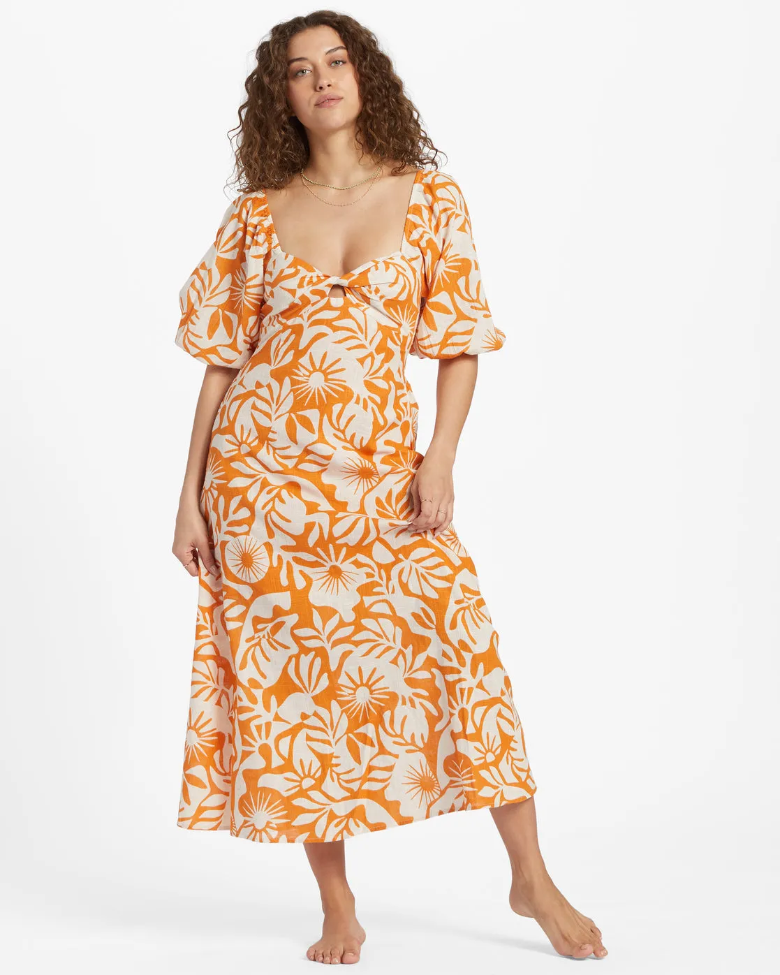 Paradise Cove 2 Dress - Dried Mango