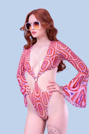 Pretty Odd Mesh Ring Bodysuit