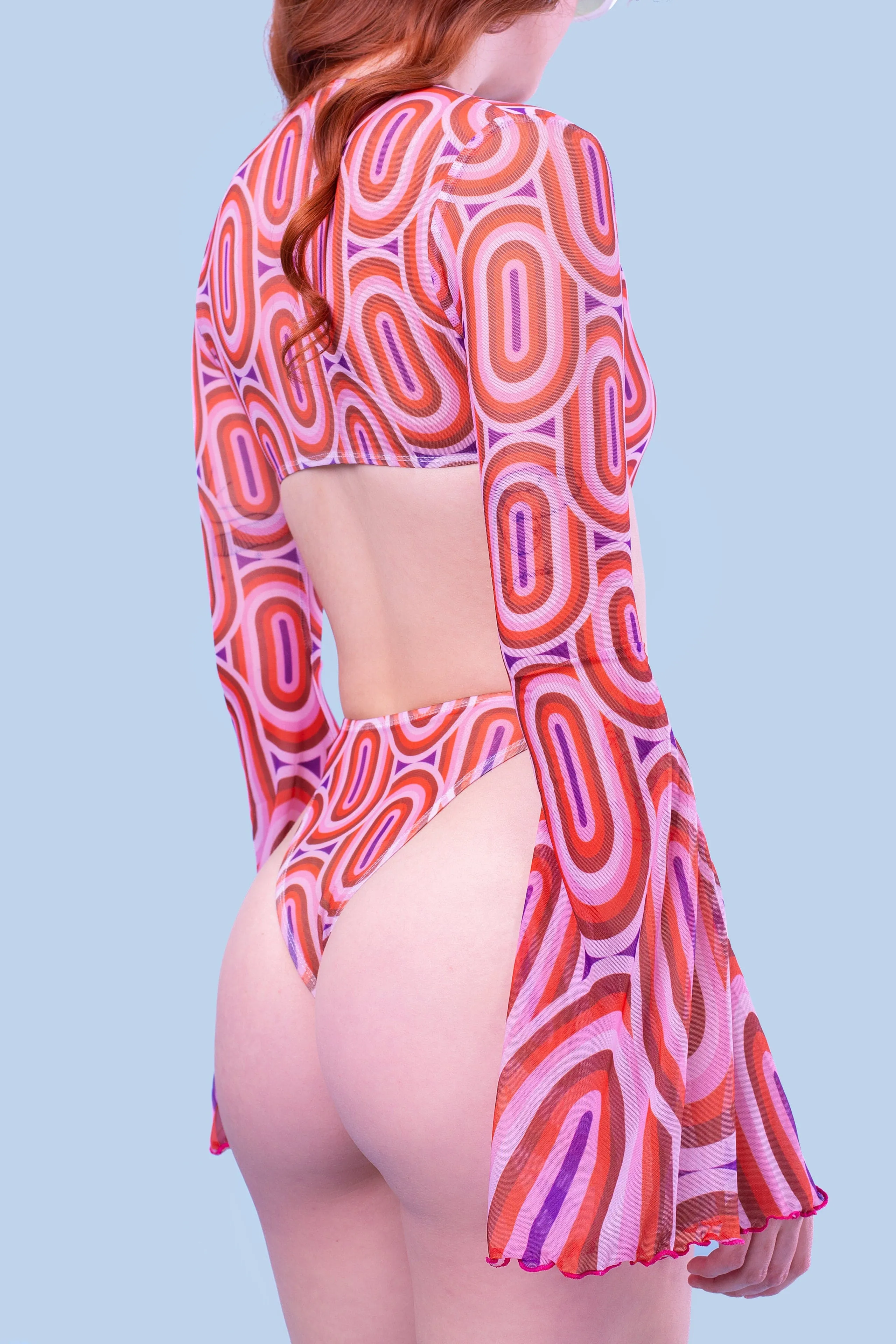 Pretty Odd Mesh Ring Bodysuit