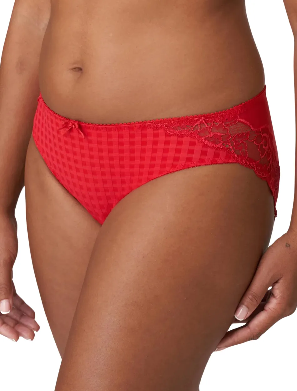 PrimaDonna Madison Rio Briefs, Scarlet | Red PrimaDonna Briefs | Red Primadonna Madison