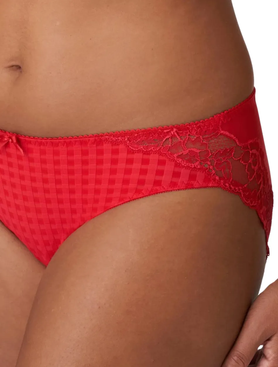 PrimaDonna Madison Rio Briefs, Scarlet | Red PrimaDonna Briefs | Red Primadonna Madison