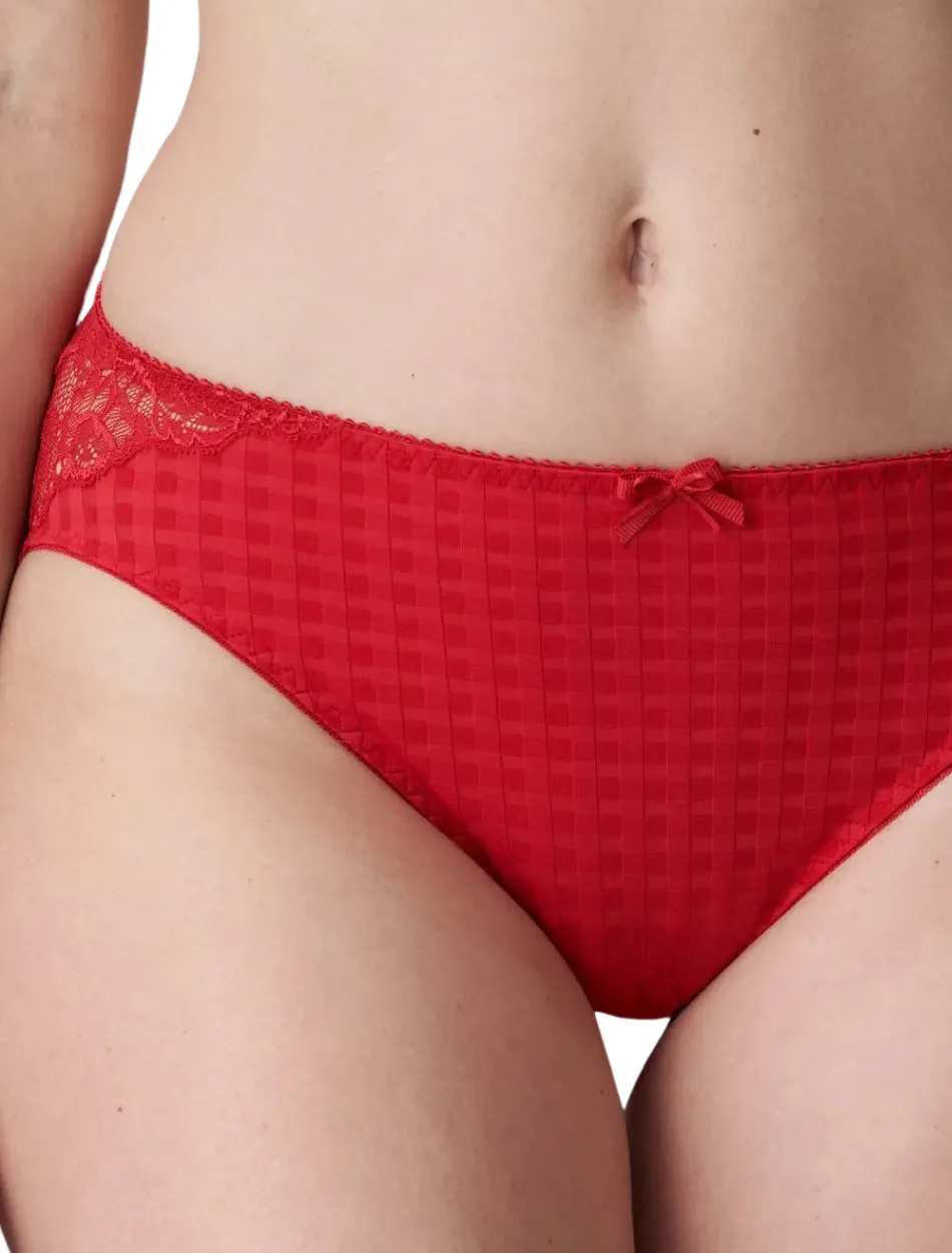 PrimaDonna Madison Rio Briefs, Scarlet | Red PrimaDonna Briefs | Red Primadonna Madison